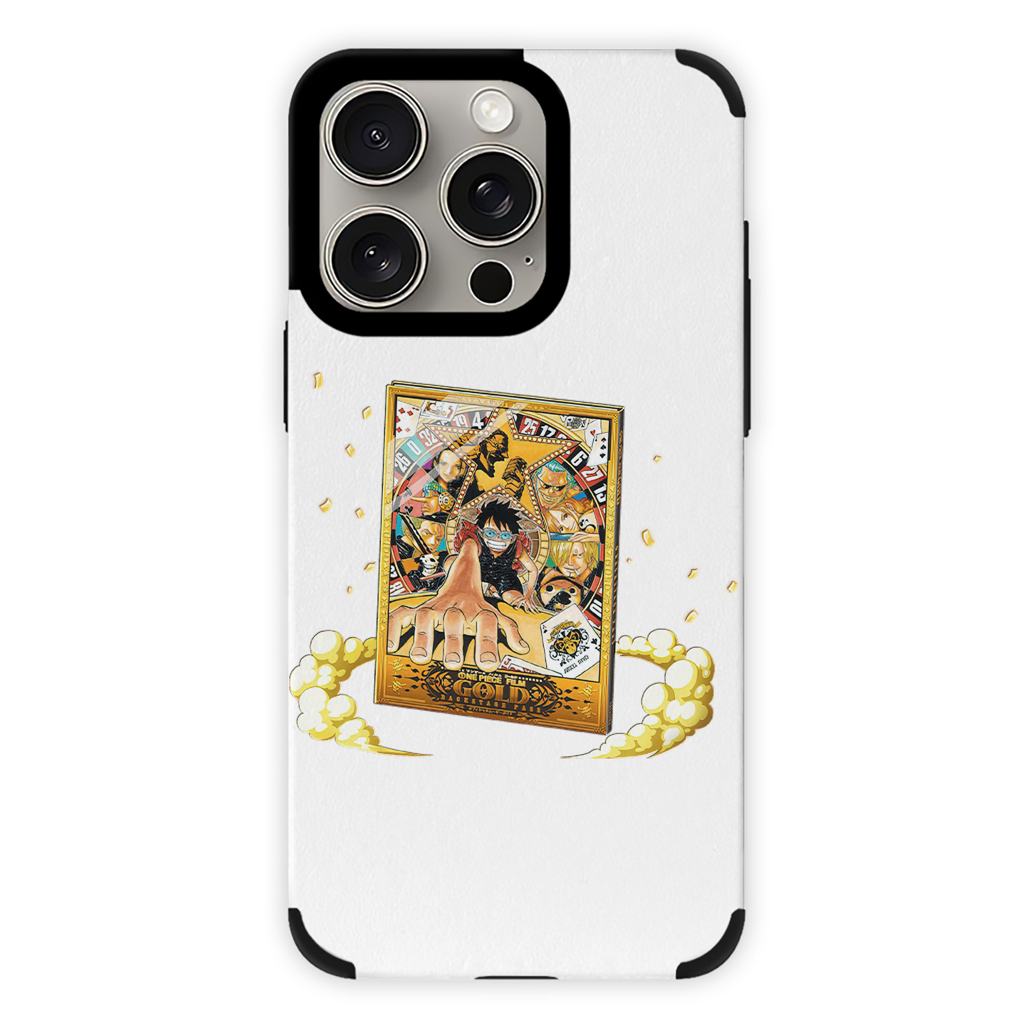 （画像用） ワンピース モンキー・D・ルフィ ONE PIECE Monkey D. Luffy 【iPhone15ProMax対応】 PUレザー スマホケース 耐衝撃＆黄変防止