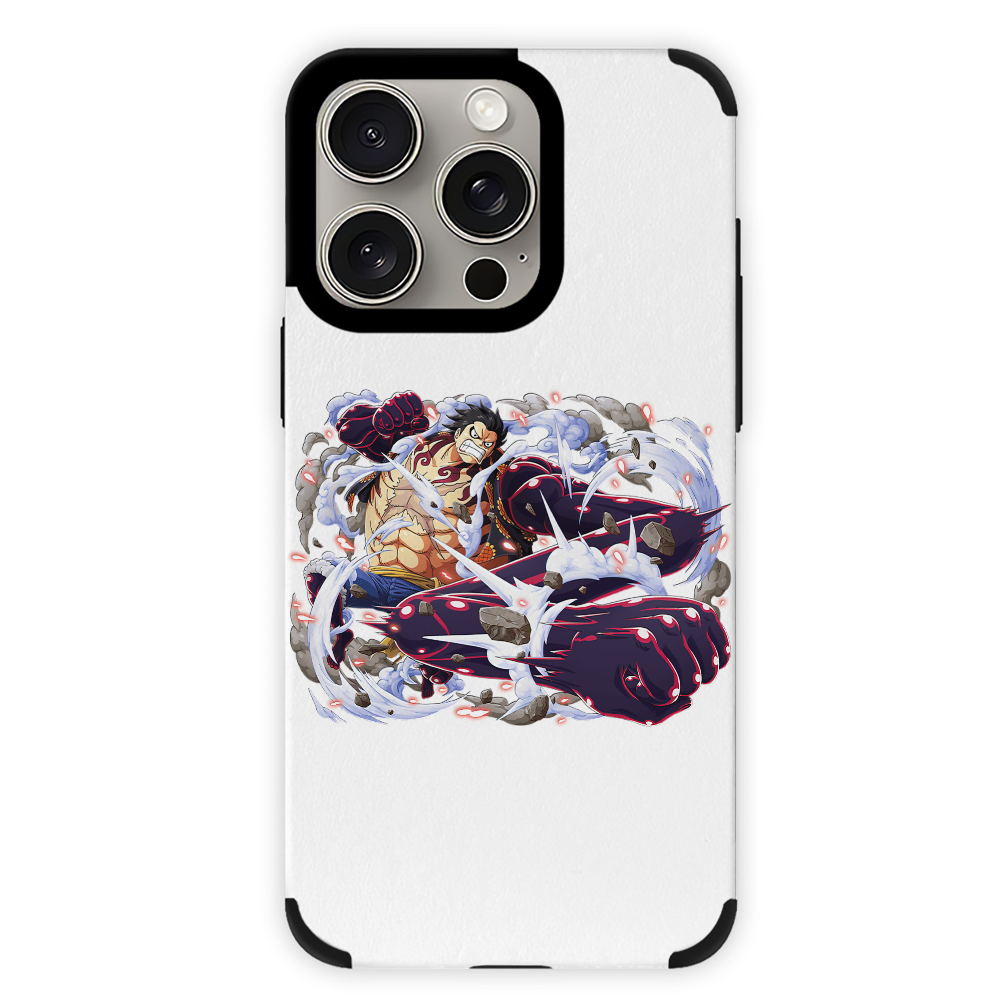（画像用） ワンピース モンキー・D・ルフィ ONE PIECE Monkey D. Luffy 【iPhone15ProMax対応】 PUレザー スマホケース 耐衝撃＆黄変防止