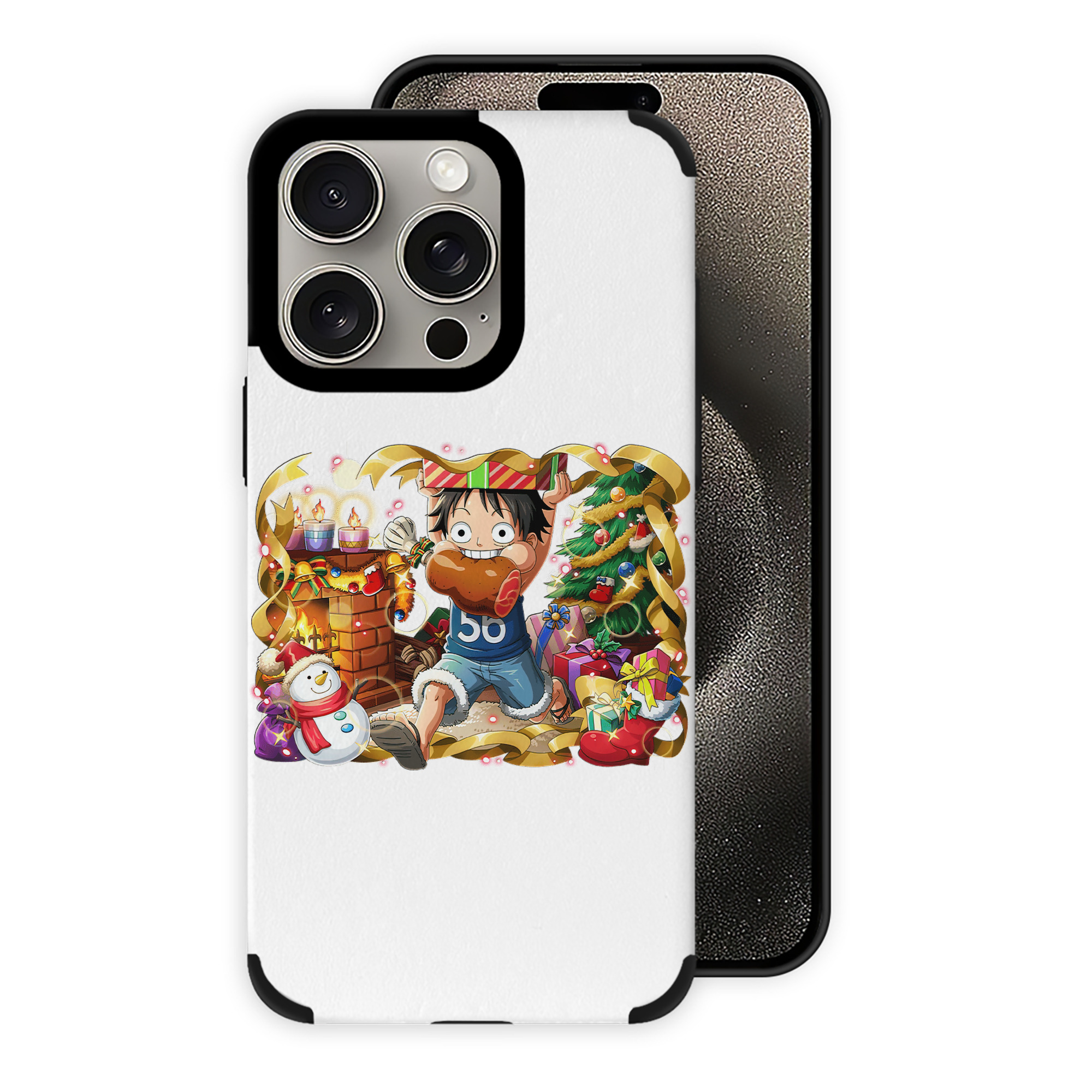 （画像用） ワンピース モンキー・D・ルフィ ONE PIECE Monkey D. Luffy 【iPhone15ProMax対応】 PUレザー スマホケース 耐衝撃＆黄変防止