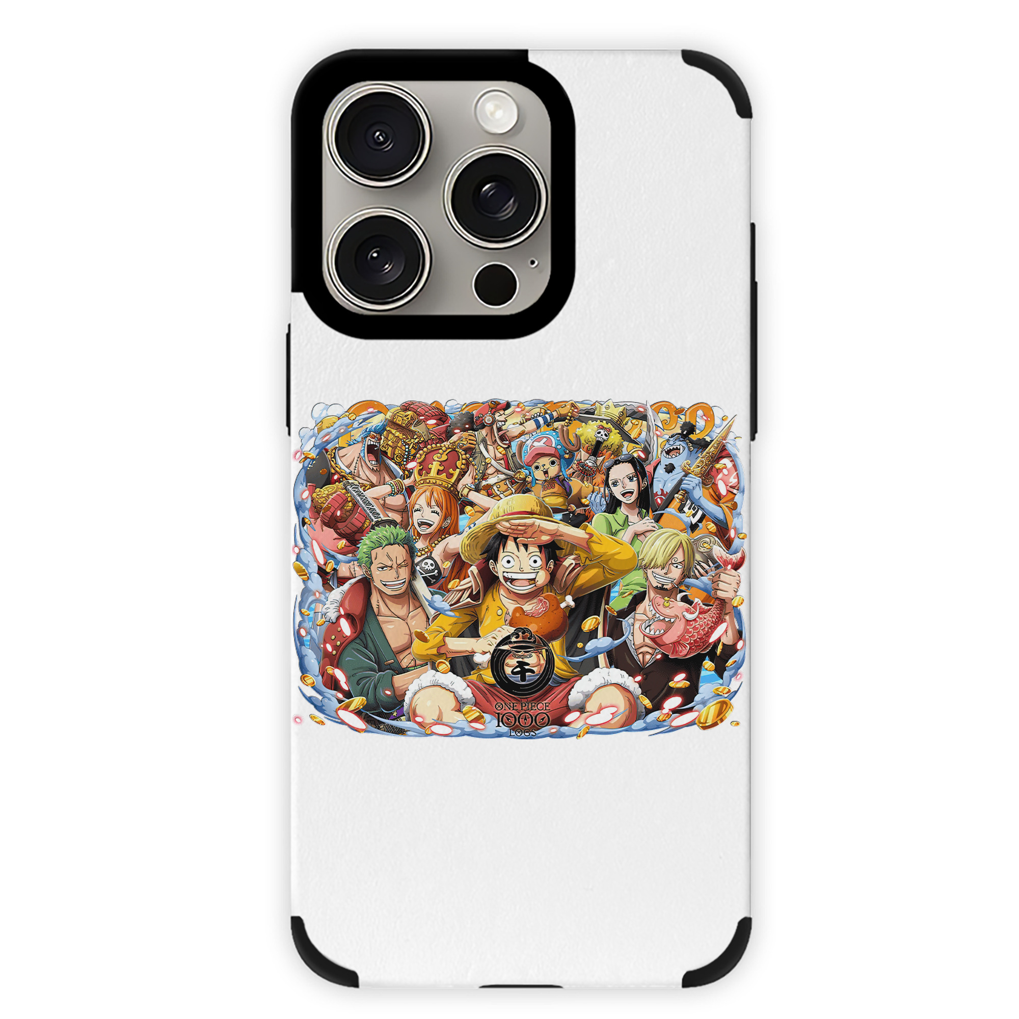 （画像用） ワンピース モンキー・D・ルフィ ONE PIECE Monkey D. Luffy 【iPhone15ProMax対応】 PUレザー スマホケース 耐衝撃＆黄変防止