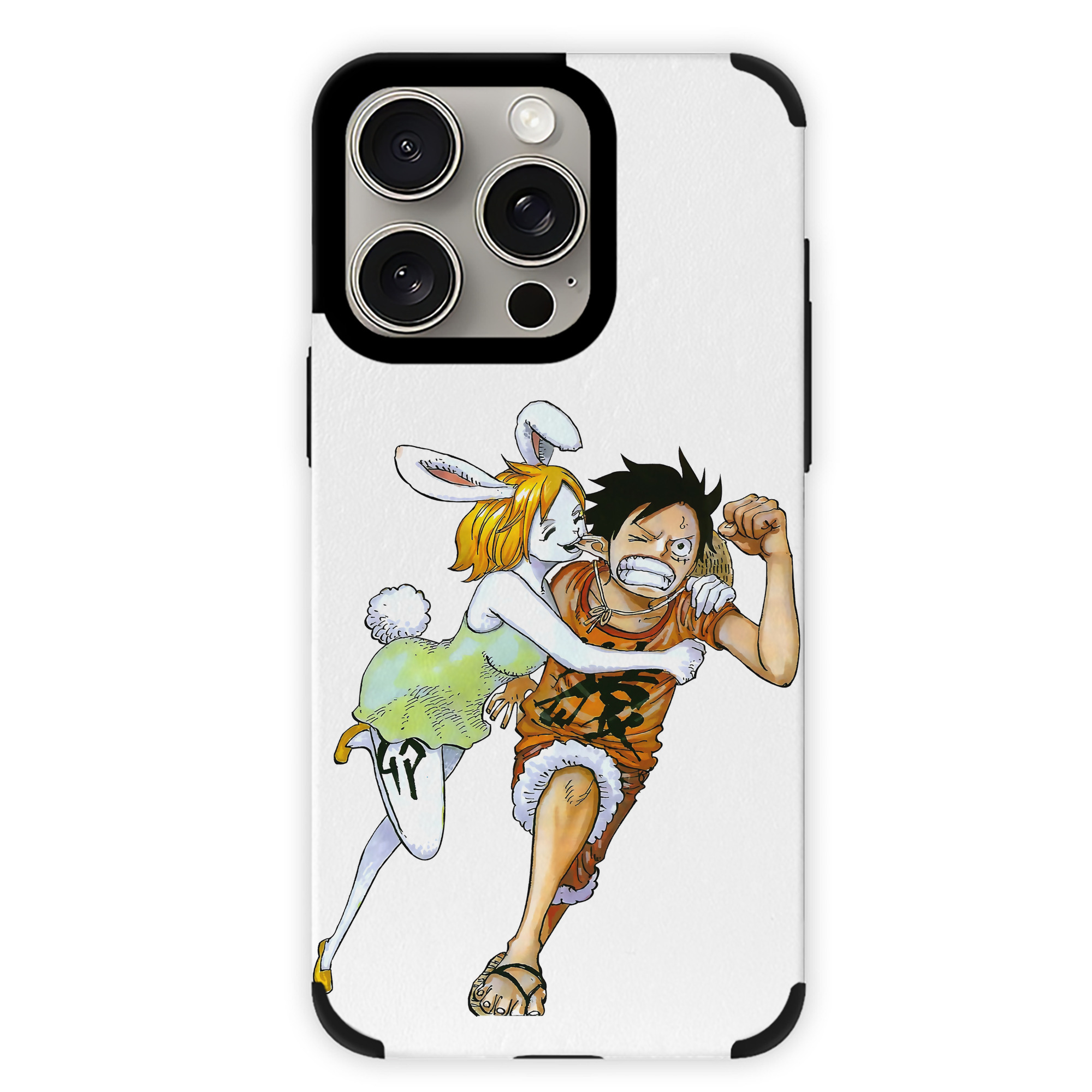 （画像用） ワンピース モンキー・D・ルフィ ONE PIECE Monkey D. Luffy 【iPhone15ProMax対応】 PUレザー スマホケース 耐衝撃＆黄変防止