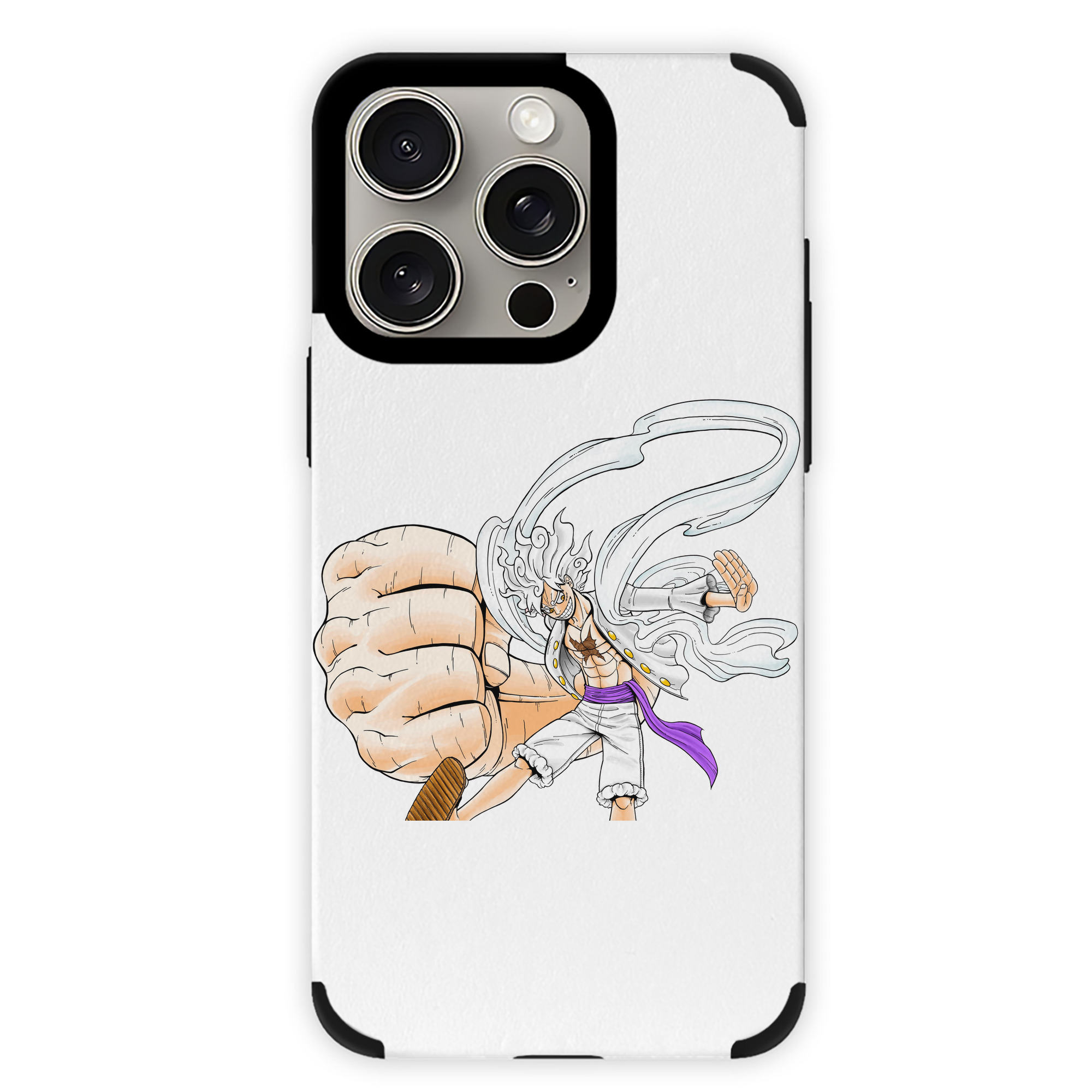 （画像用） ワンピース モンキー・D・ルフィ ONE PIECE Monkey D. Luffy 【iPhone15ProMax対応】 PUレザー スマホケース 耐衝撃＆黄変防止