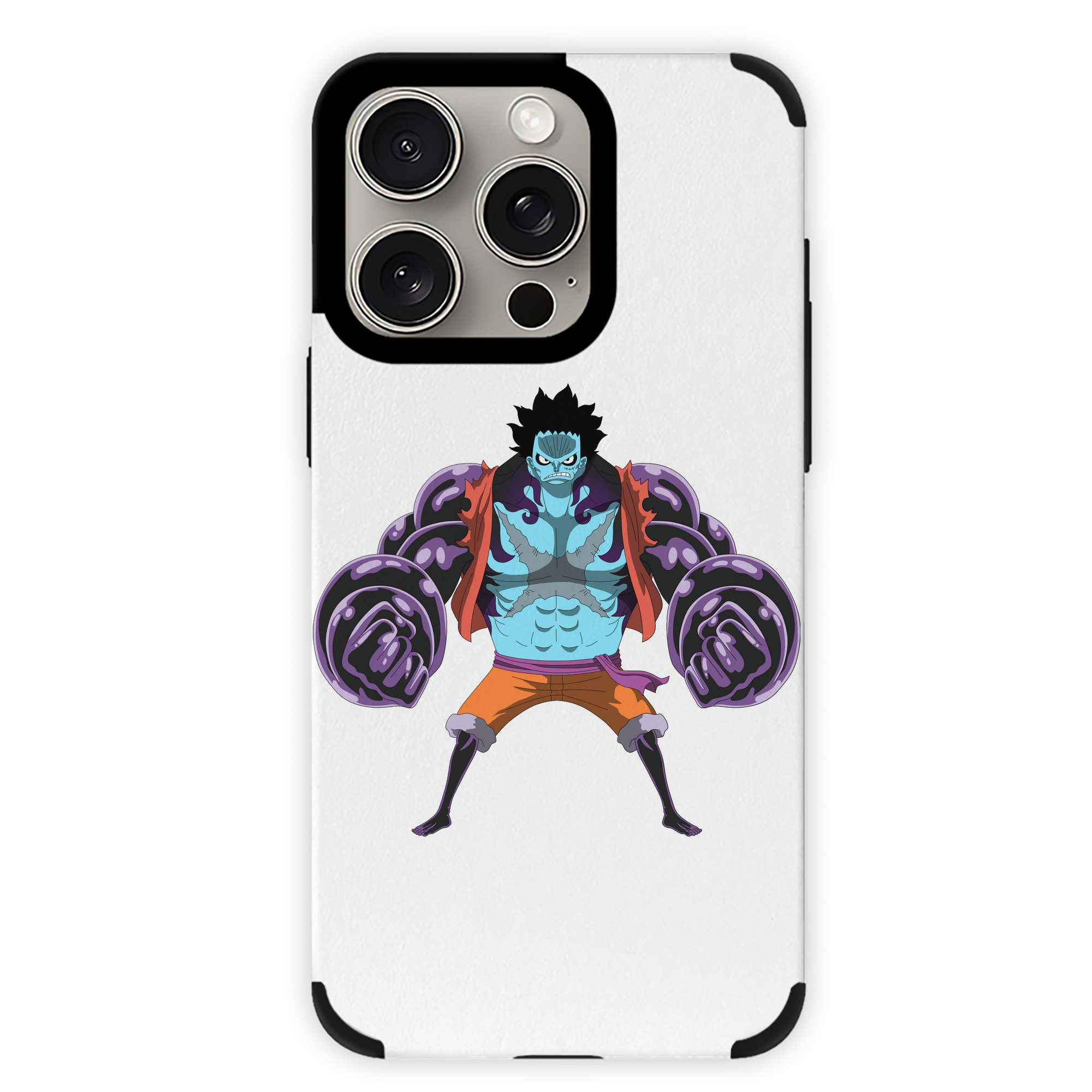 （画像用） ワンピース モンキー・D・ルフィ ONE PIECE Monkey D. Luffy 【iPhone15ProMax対応】 PUレザー スマホケース 耐衝撃＆黄変防止