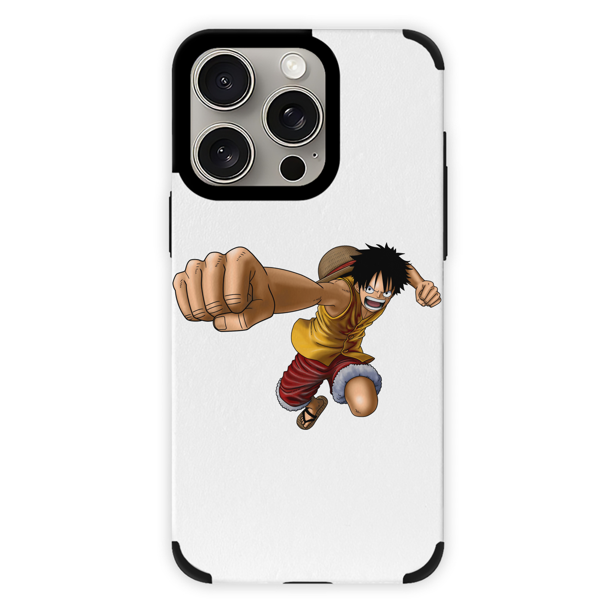 （画像用） ワンピース モンキー・D・ルフィ ONE PIECE Monkey D. Luffy 【iPhone15ProMax対応】 PUレザー スマホケース 耐衝撃＆黄変防止