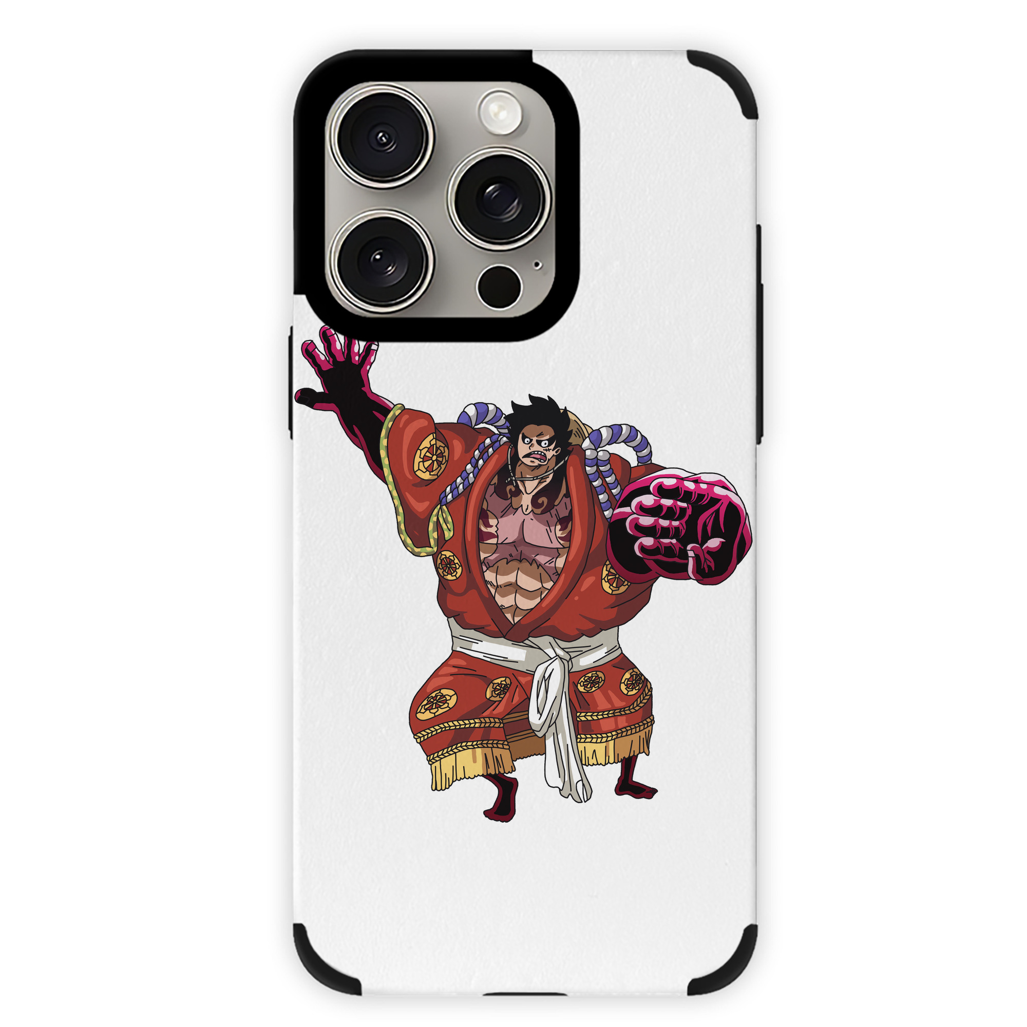 （画像用） ワンピース モンキー・D・ルフィ ONE PIECE Monkey D. Luffy 【iPhone15ProMax対応】 PUレザー スマホケース 耐衝撃＆黄変防止