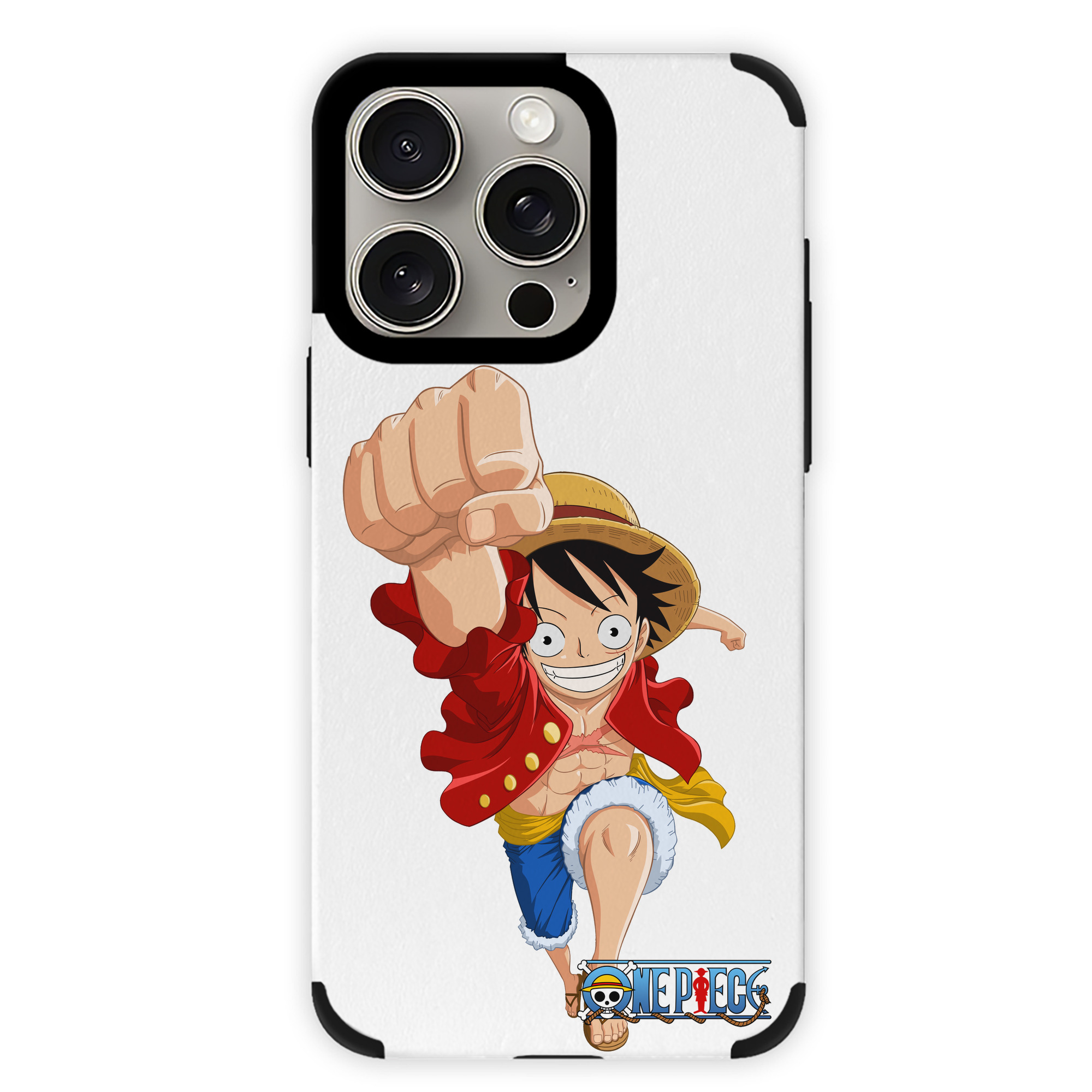 （画像用） ワンピース モンキー・D・ルフィ ONE PIECE Monkey D. Luffy 【iPhone15ProMax対応】 PUレザー スマホケース 耐衝撃＆黄変防止