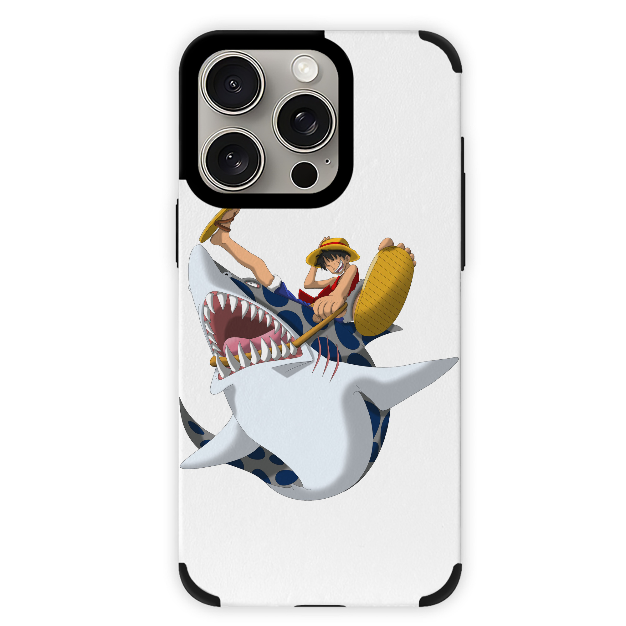 （画像用） ワンピース モンキー・D・ルフィ ONE PIECE Monkey D. Luffy 【iPhone15ProMax対応】 PUレザー スマホケース 耐衝撃＆黄変防止