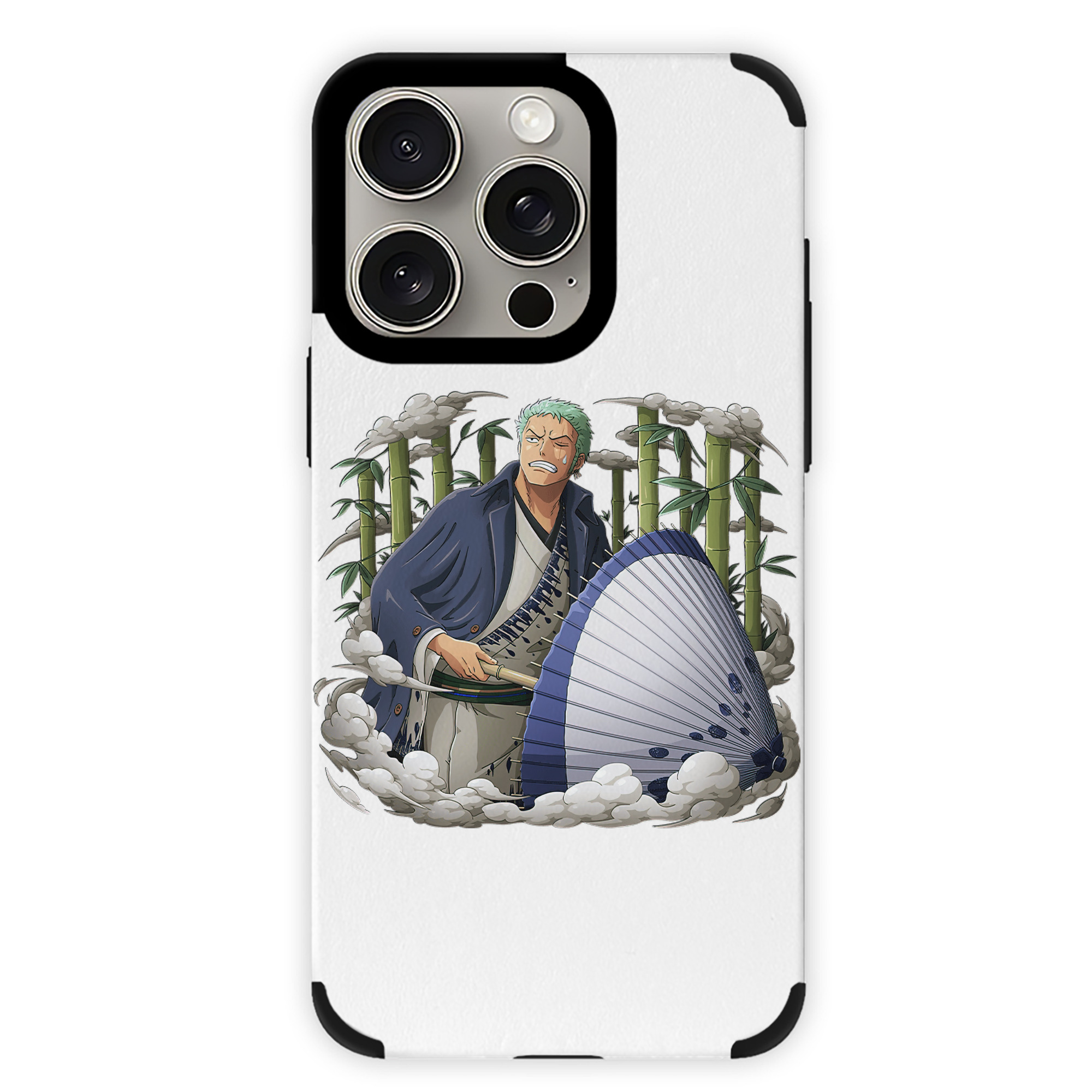 （画像用） ワンピース ロロノア・ゾロ ONE PIECE Roronoa Zoro 【iPhone15ProMax対応】 PUレザー スマホケース 耐衝撃＆黄変防止