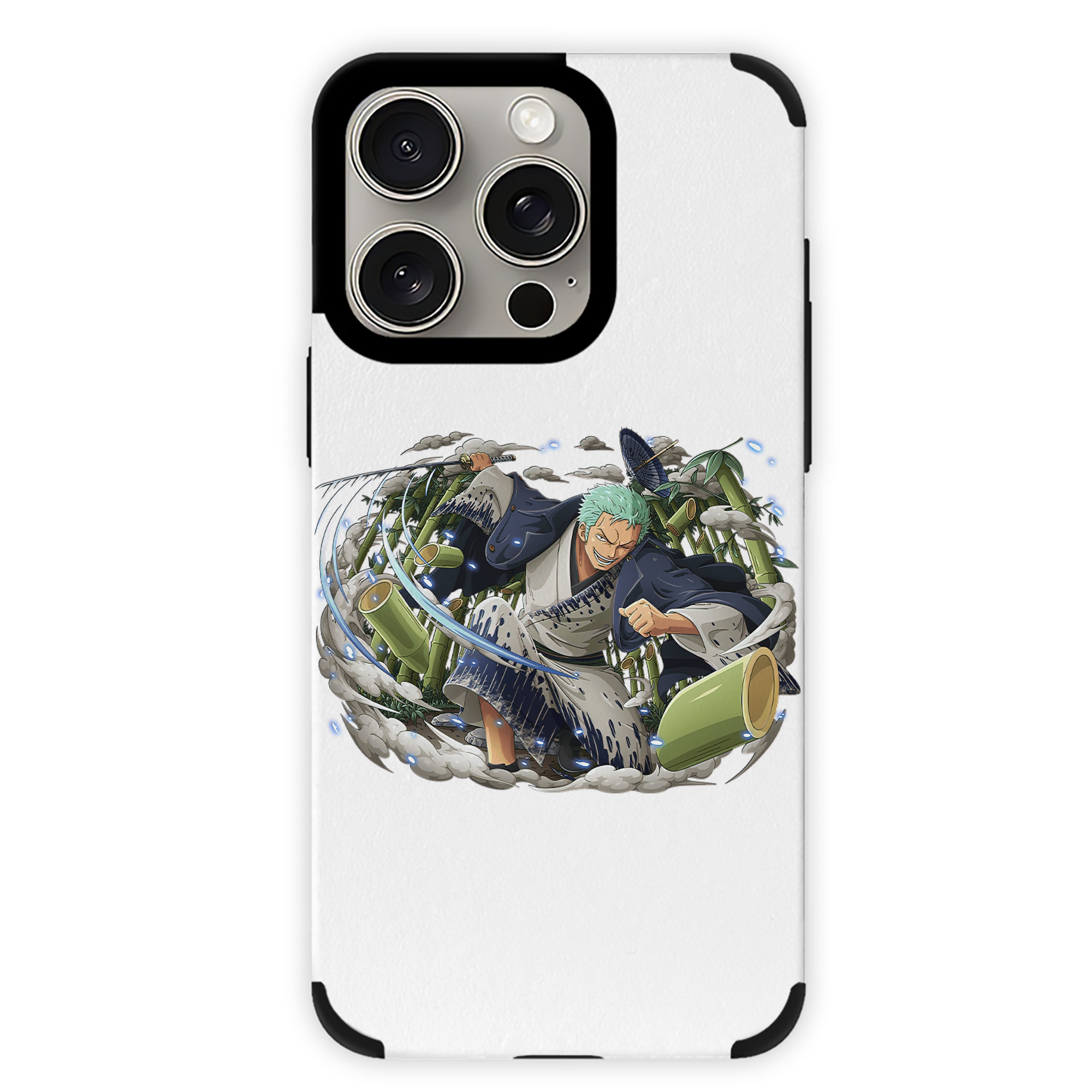（画像用） ワンピース ロロノア・ゾロ ONE PIECE Roronoa Zoro 【iPhone15ProMax対応】 PUレザー スマホケース 耐衝撃＆黄変防止