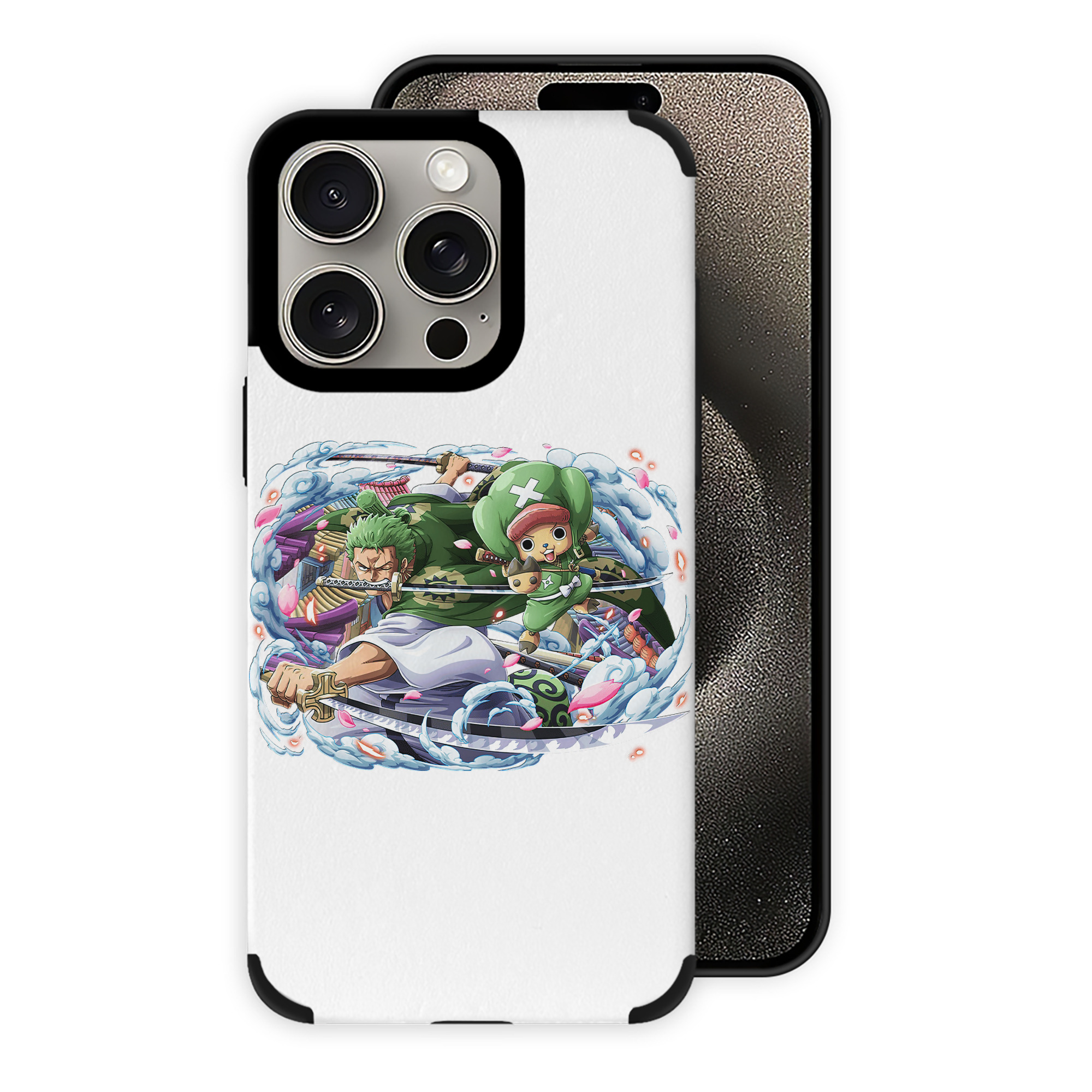 （画像用） ワンピース ロロノア・ゾロ ONE PIECE Roronoa Zoro 【iPhone15ProMax対応】 PUレザー スマホケース 耐衝撃＆黄変防止
