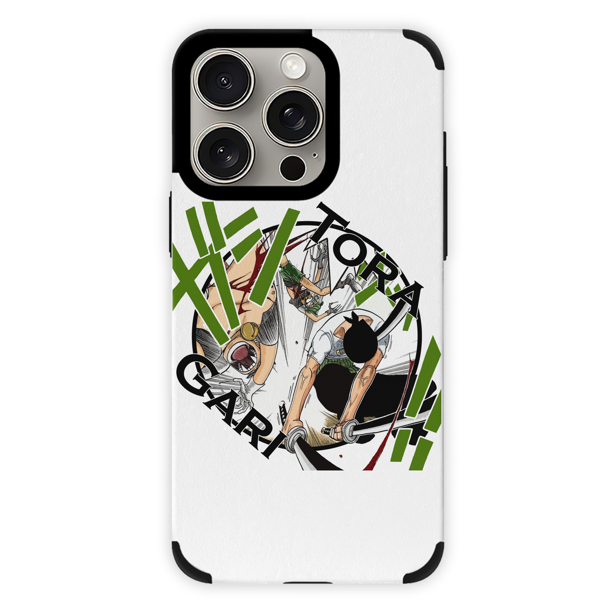 （画像用） ワンピース ロロノア・ゾロ ONE PIECE Roronoa Zoro 【iPhone15ProMax対応】 PUレザー スマホケース 耐衝撃＆黄変防止
