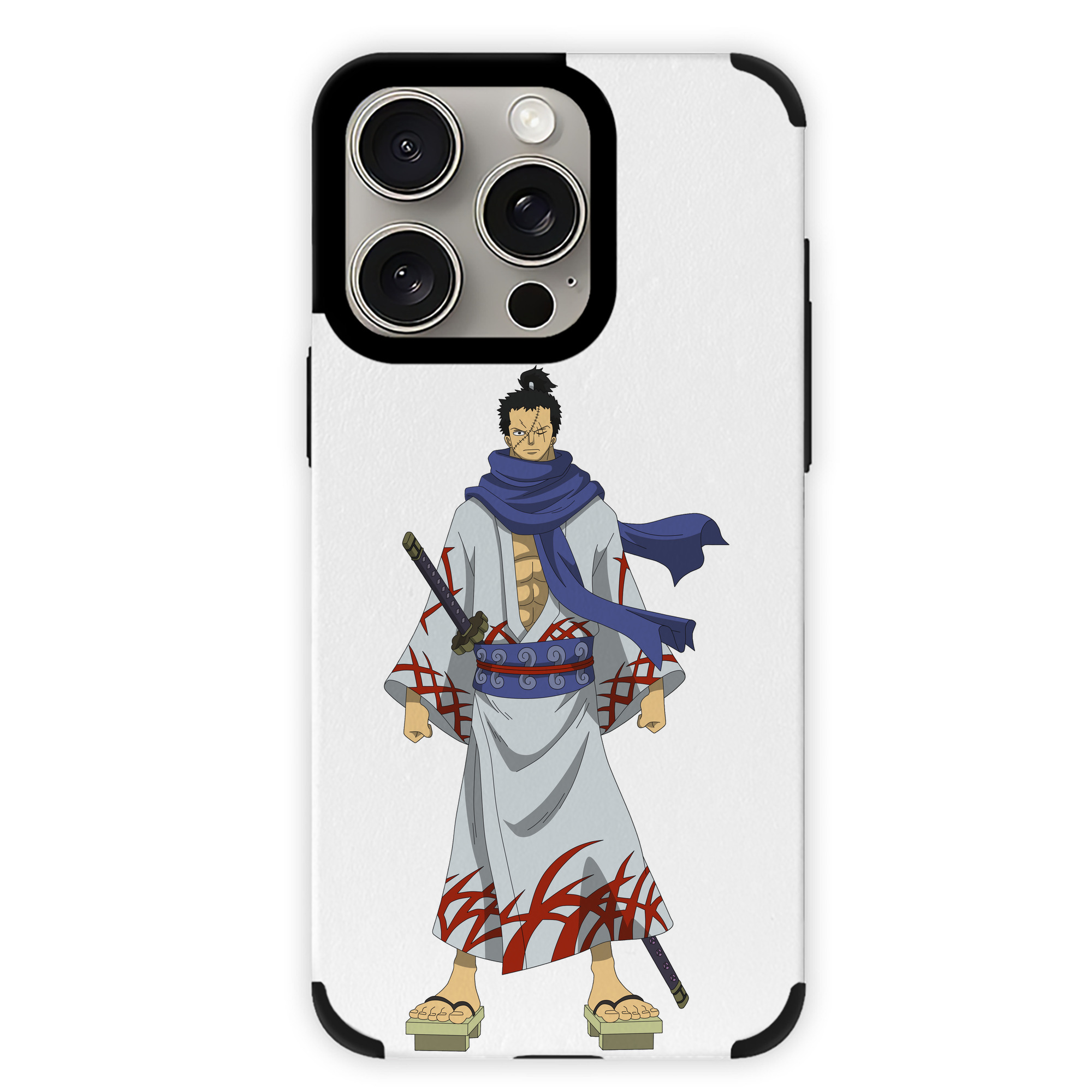 （画像用） ワンピース ロロノア・ゾロ ONE PIECE Roronoa Zoro 【iPhone15ProMax対応】 PUレザー スマホケース 耐衝撃＆黄変防止