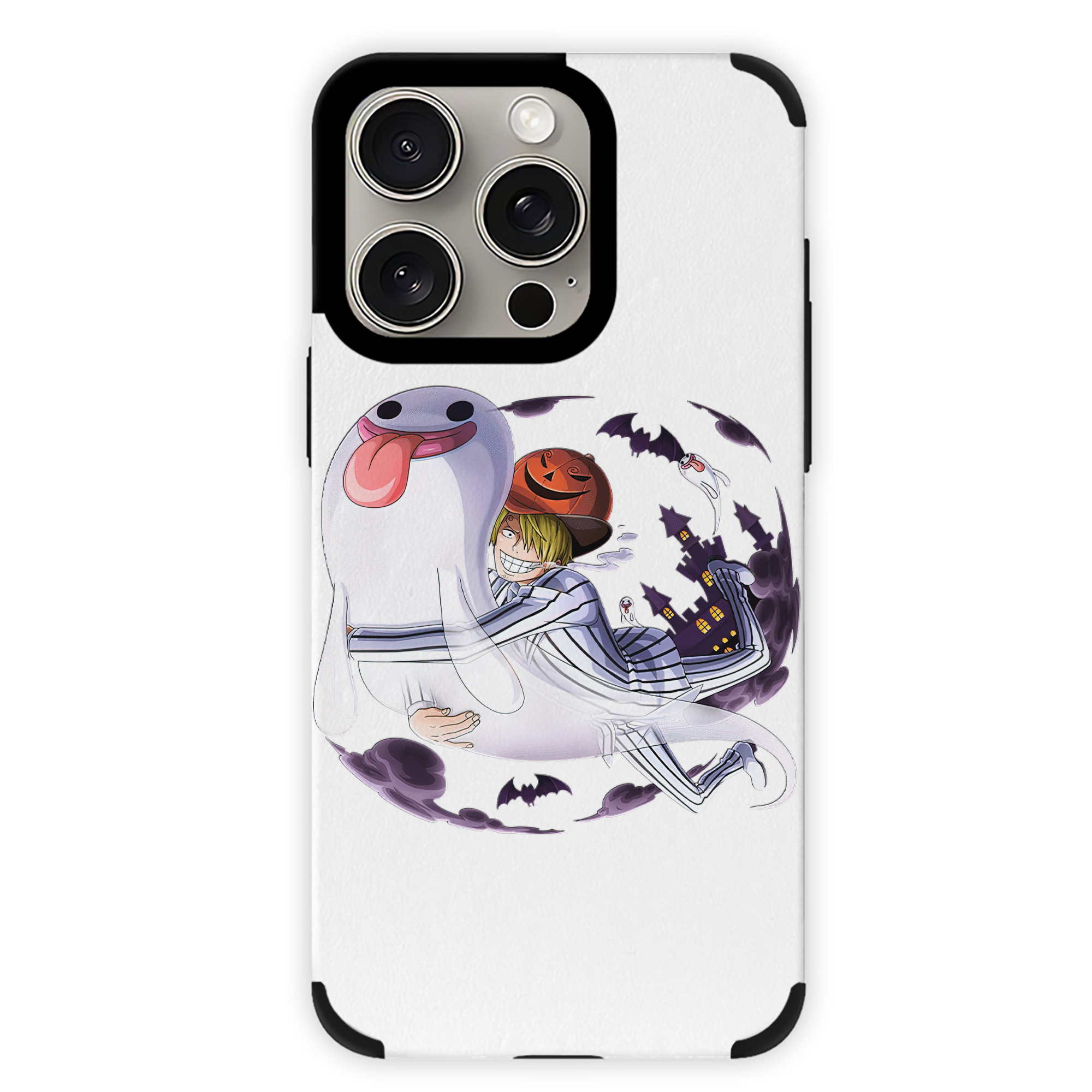 （画像用） ワンピース サンジ ONE PIECE Sanji 【iPhone15ProMax対応】 PUレザー スマホケース 耐衝撃＆黄変防止