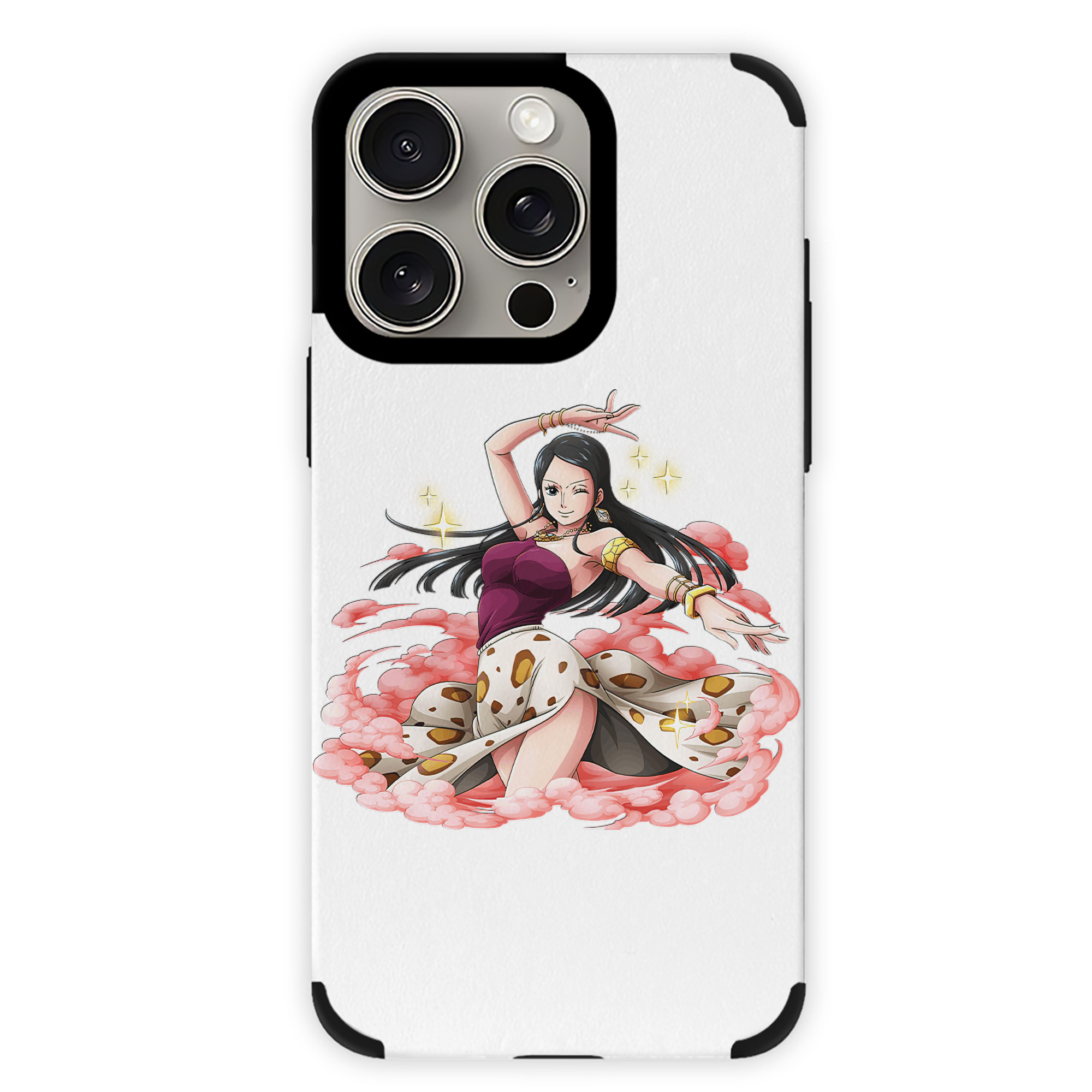 （画像用） ワンピース ニコ・ロビン ONE PIECE Nico Robin 【iPhone15ProMax対応】 PUレザー スマホケース 耐衝撃＆黄変防止