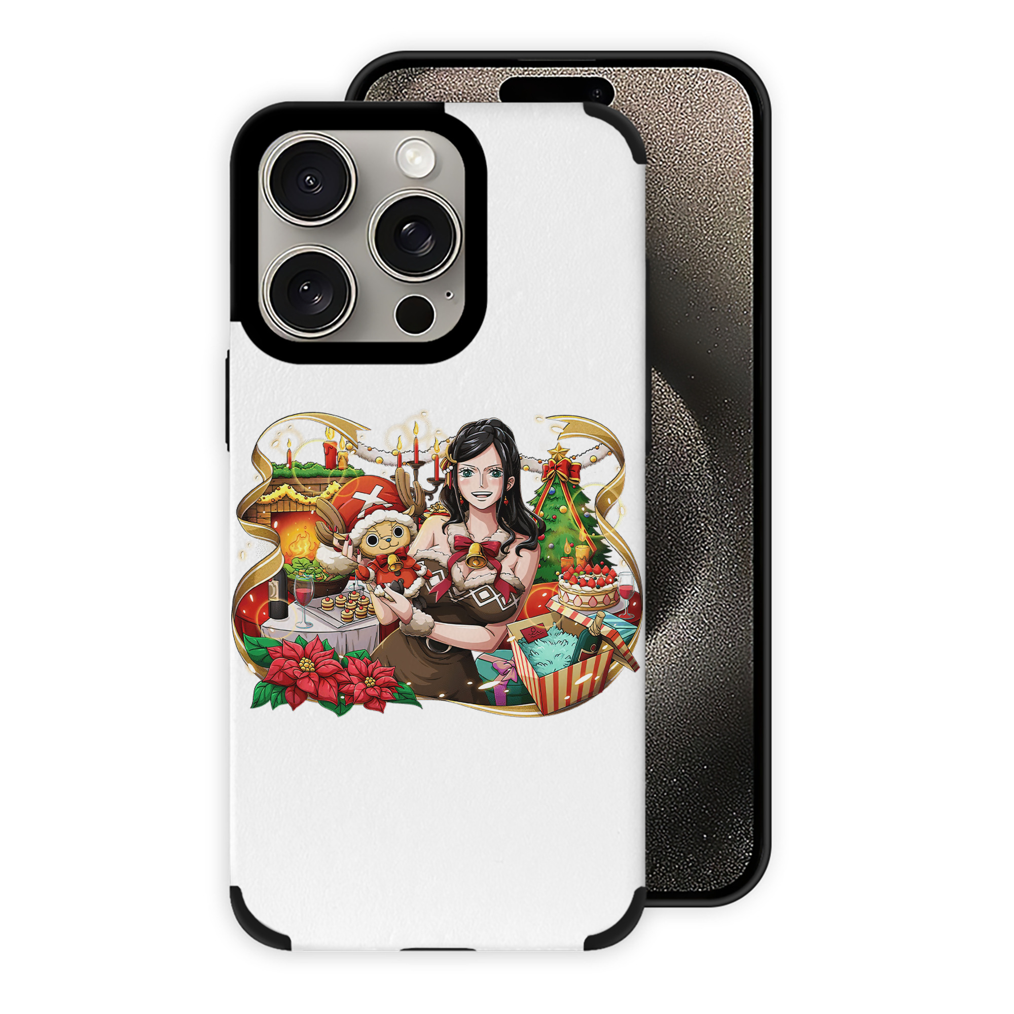 （画像用） ワンピース ニコ・ロビン ONE PIECE Nico Robin 【iPhone15ProMax対応】 PUレザー スマホケース 耐衝撃＆黄変防止