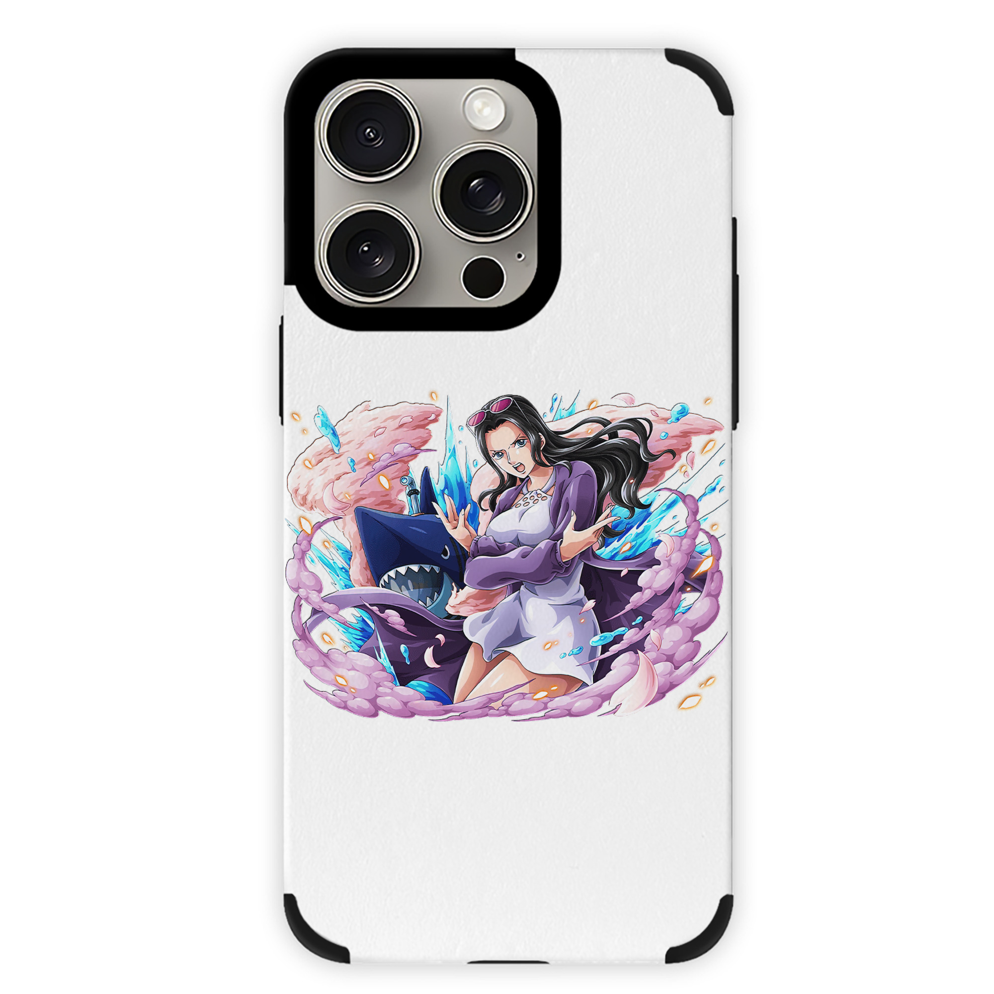 （画像用） ワンピース ニコ・ロビン ONE PIECE Nico Robin 【iPhone15ProMax対応】 PUレザー スマホケース 耐衝撃＆黄変防止