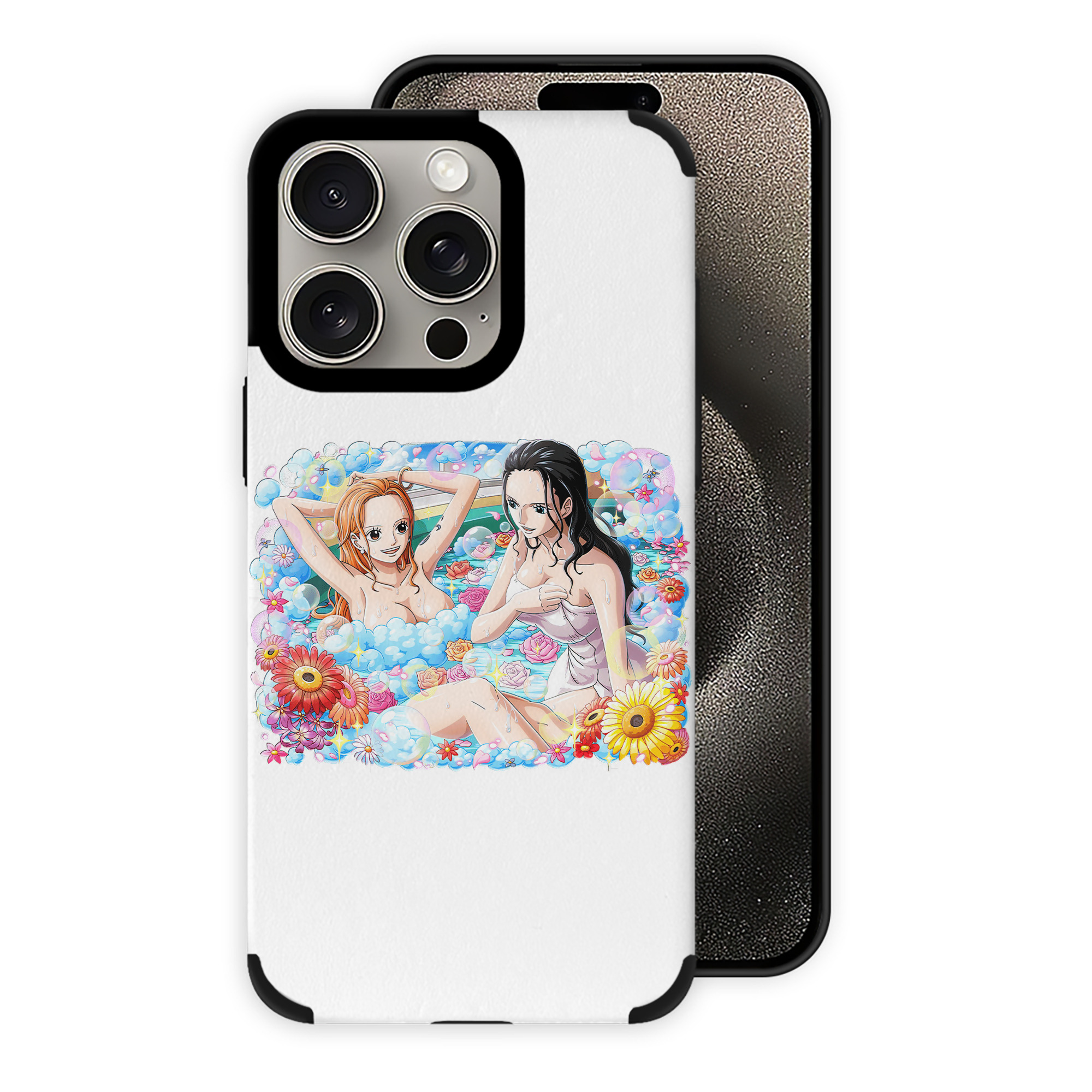 （画像用） ワンピース ニコ・ロビン ONE PIECE Nico Robin 【iPhone15ProMax対応】 PUレザー スマホケース 耐衝撃＆黄変防止