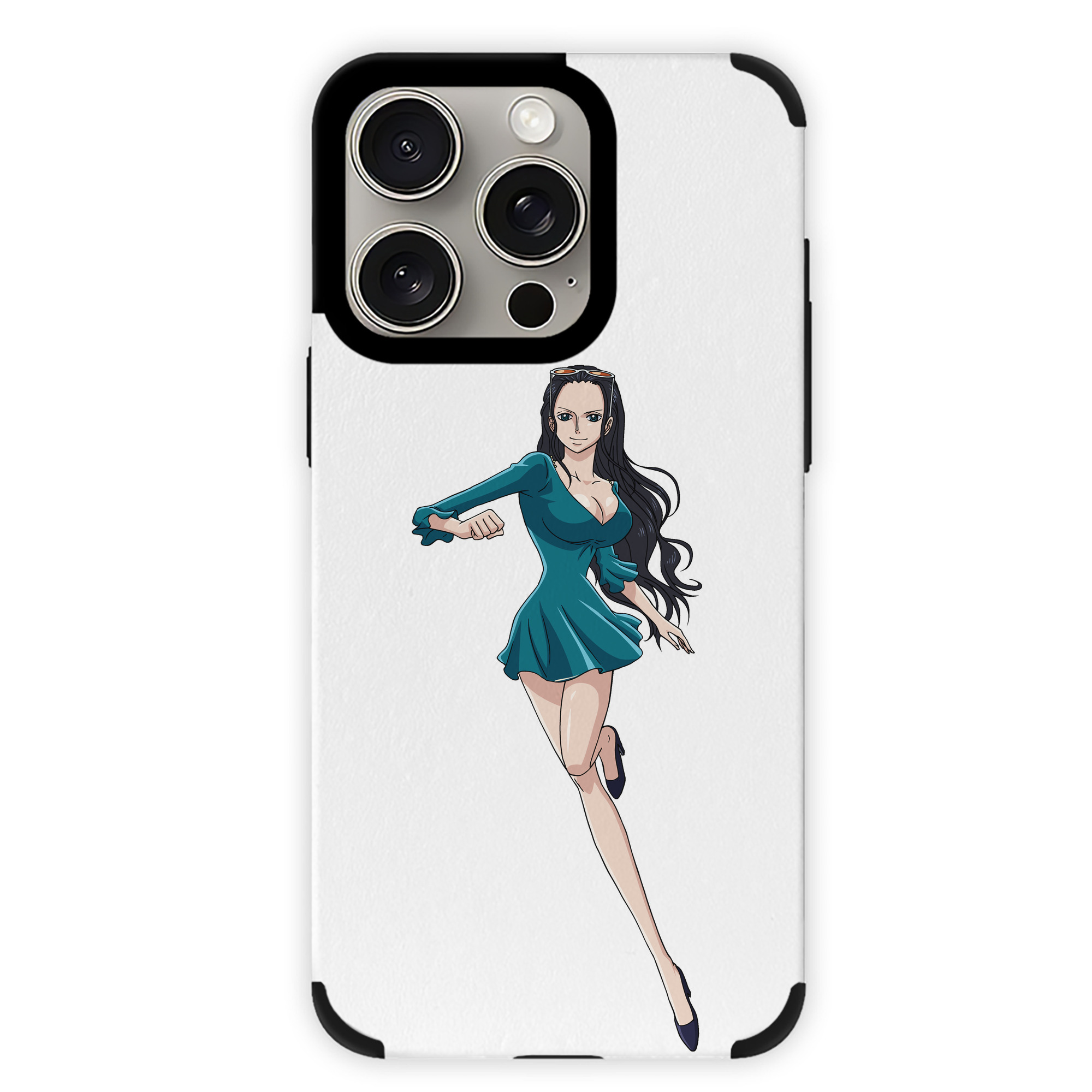 （画像用） ワンピース ニコ・ロビン ONE PIECE Nico Robin 【iPhone15ProMax対応】 PUレザー スマホケース 耐衝撃＆黄変防止
