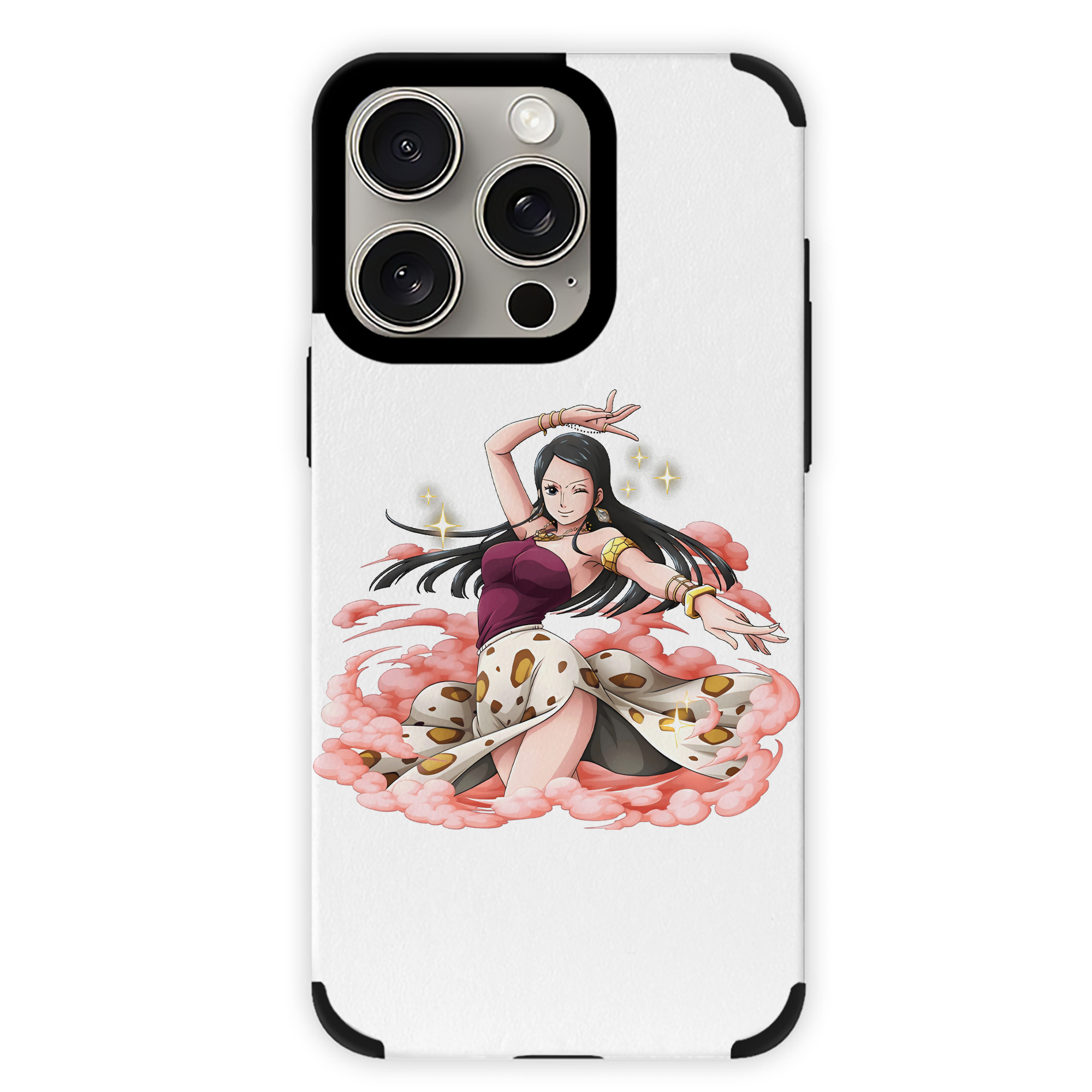 （画像用） ワンピース ニコ・ロビン ONE PIECE Nico Robin 【iPhone15ProMax対応】 PUレザー スマホケース 耐衝撃＆黄変防止