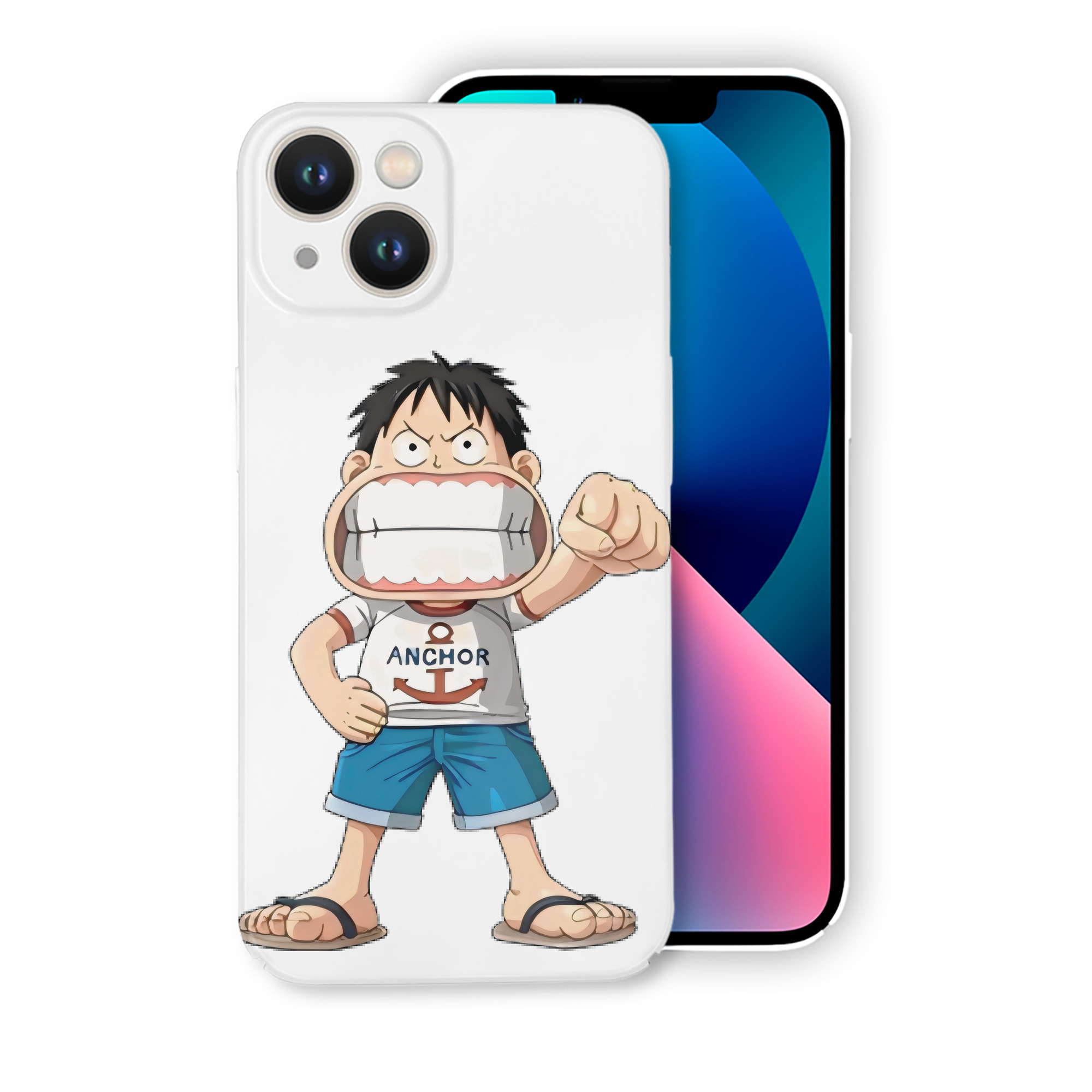 （画像用） ワンピース モンキー・D・ルフィ ONE PIECE Monkey D. Luffy 【iPhone 14シリーズ対応】ハードケース