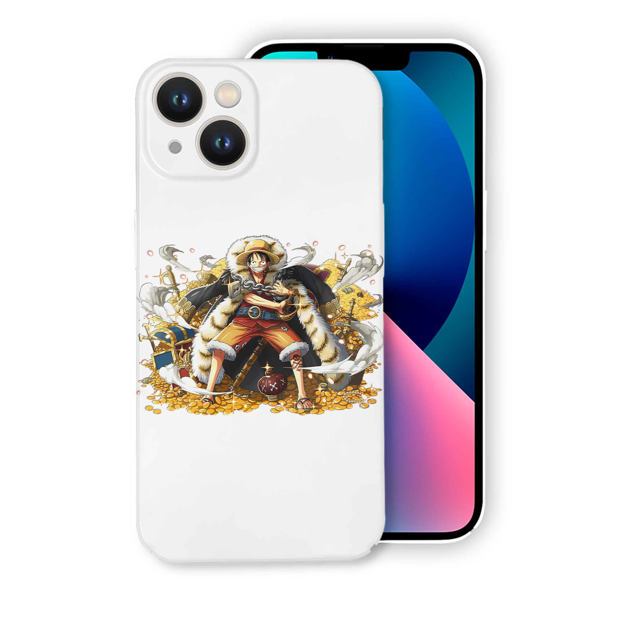 （画像用） ワンピース モンキー・D・ルフィ ONE PIECE Monkey D. Luffy 【iPhone 14シリーズ対応】ハードケース