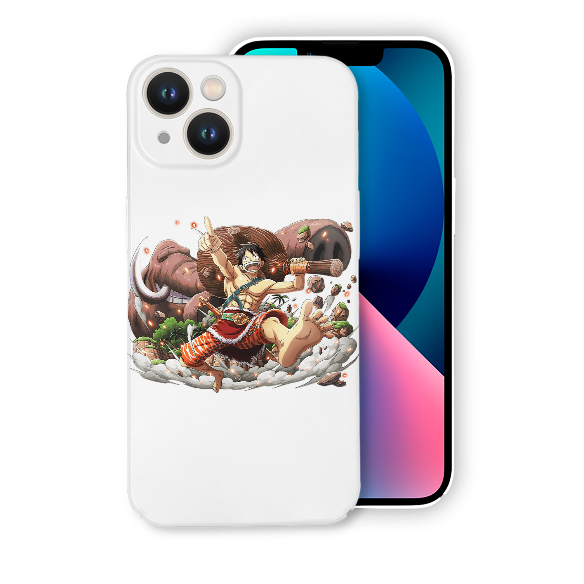 （画像用） ワンピース モンキー・D・ルフィ ONE PIECE Monkey D. Luffy 【iPhone 14シリーズ対応】ハードケース