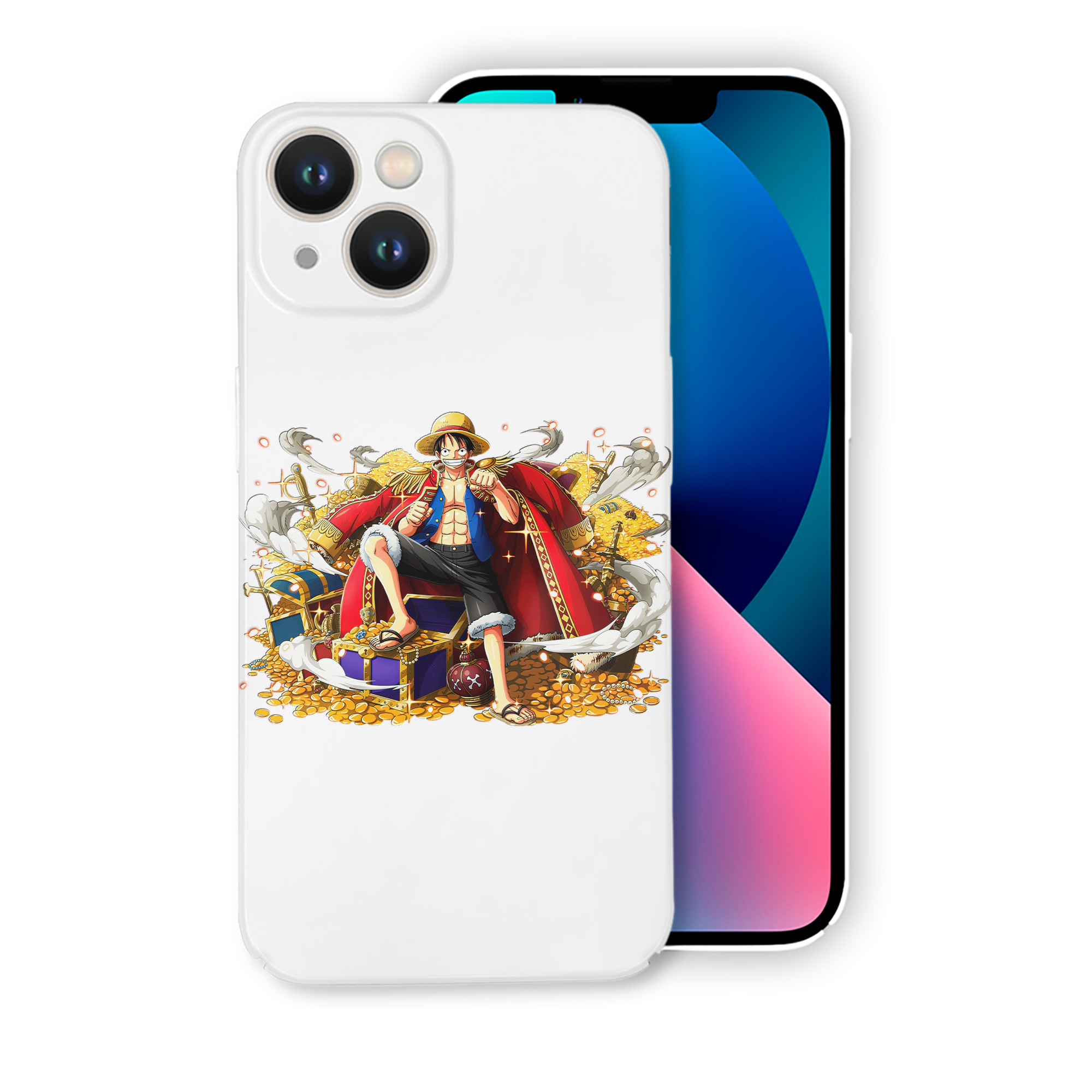 （画像用） ワンピース モンキー・D・ルフィ ONE PIECE Monkey D. Luffy 【iPhone 14シリーズ対応】ハードケース