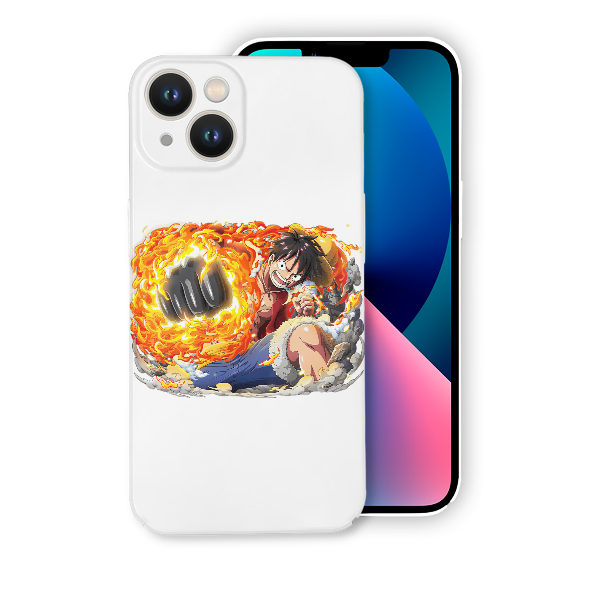 （画像用） ワンピース モンキー・D・ルフィ ONE PIECE Monkey D. Luffy 【iPhone 14シリーズ対応】ハードケース