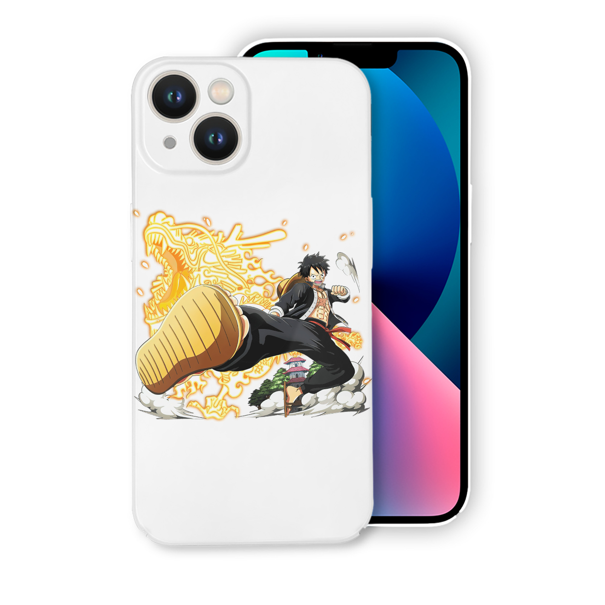 （画像用） ワンピース モンキー・D・ルフィ ONE PIECE Monkey D. Luffy 【iPhone 14シリーズ対応】ハードケース