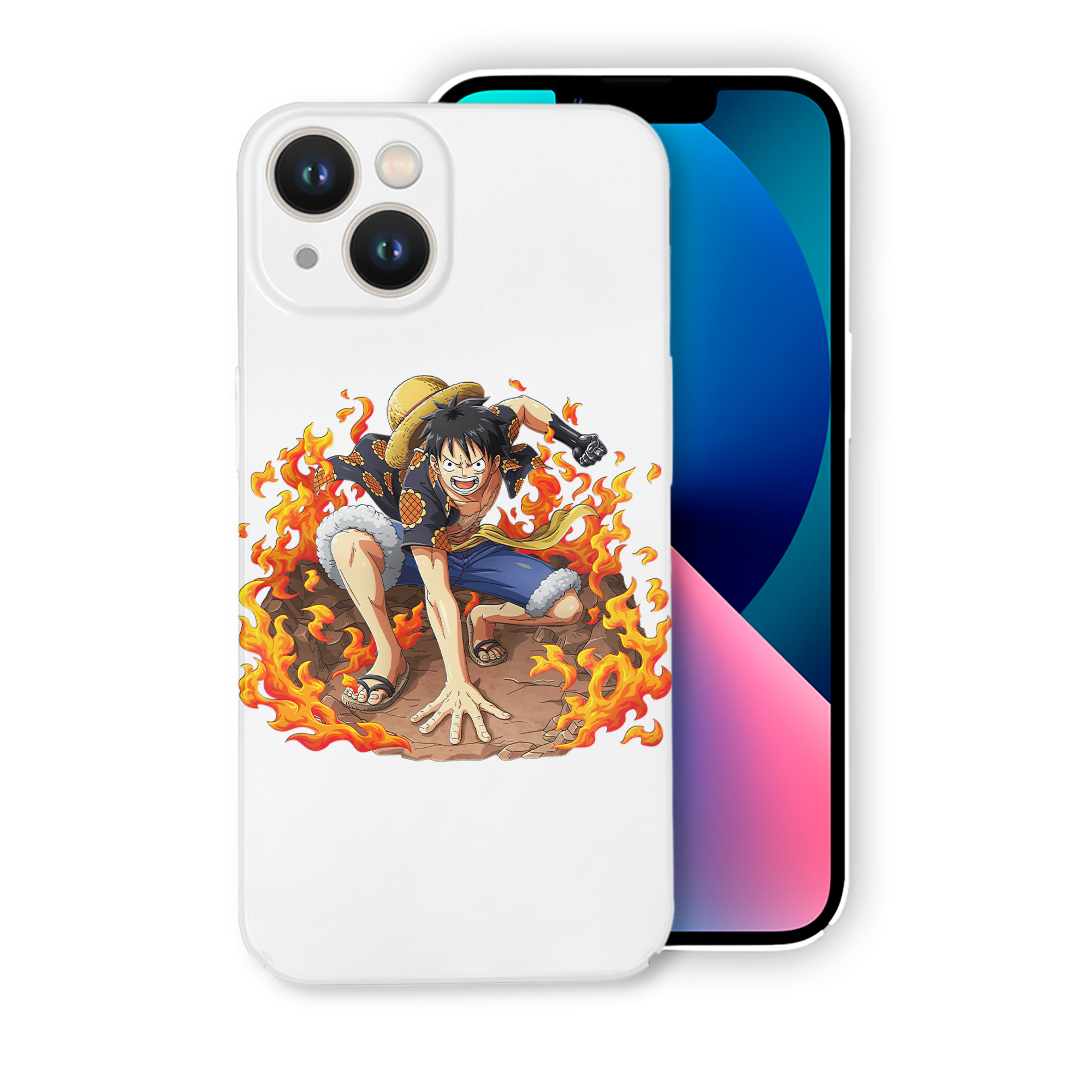 （画像用） ワンピース モンキー・D・ルフィ ONE PIECE Monkey D. Luffy 【iPhone 14シリーズ対応】ハードケース