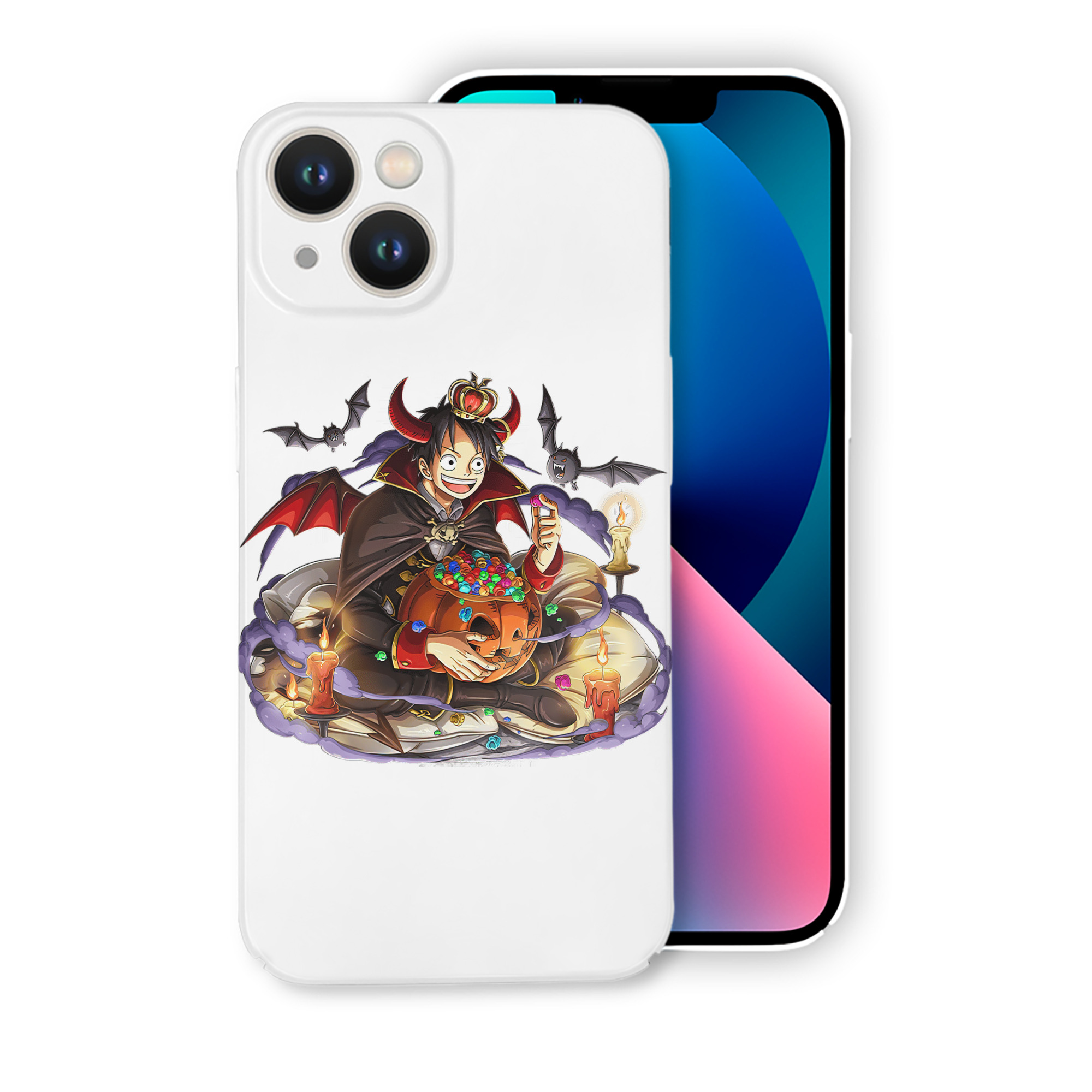 （画像用） ワンピース モンキー・D・ルフィ ONE PIECE Monkey D. Luffy 【iPhone 14シリーズ対応】ハードケース