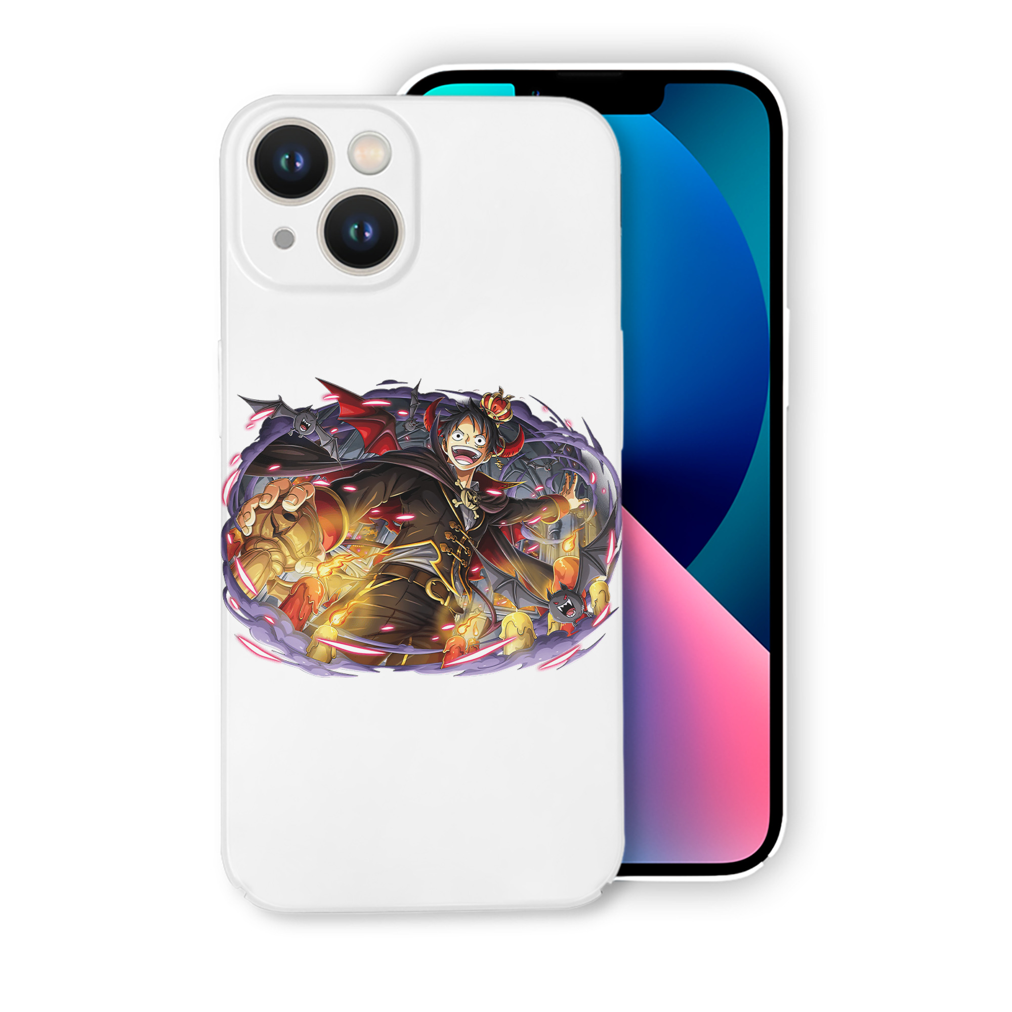 （画像用） ワンピース モンキー・D・ルフィ ONE PIECE Monkey D. Luffy 【iPhone 14シリーズ対応】ハードケース