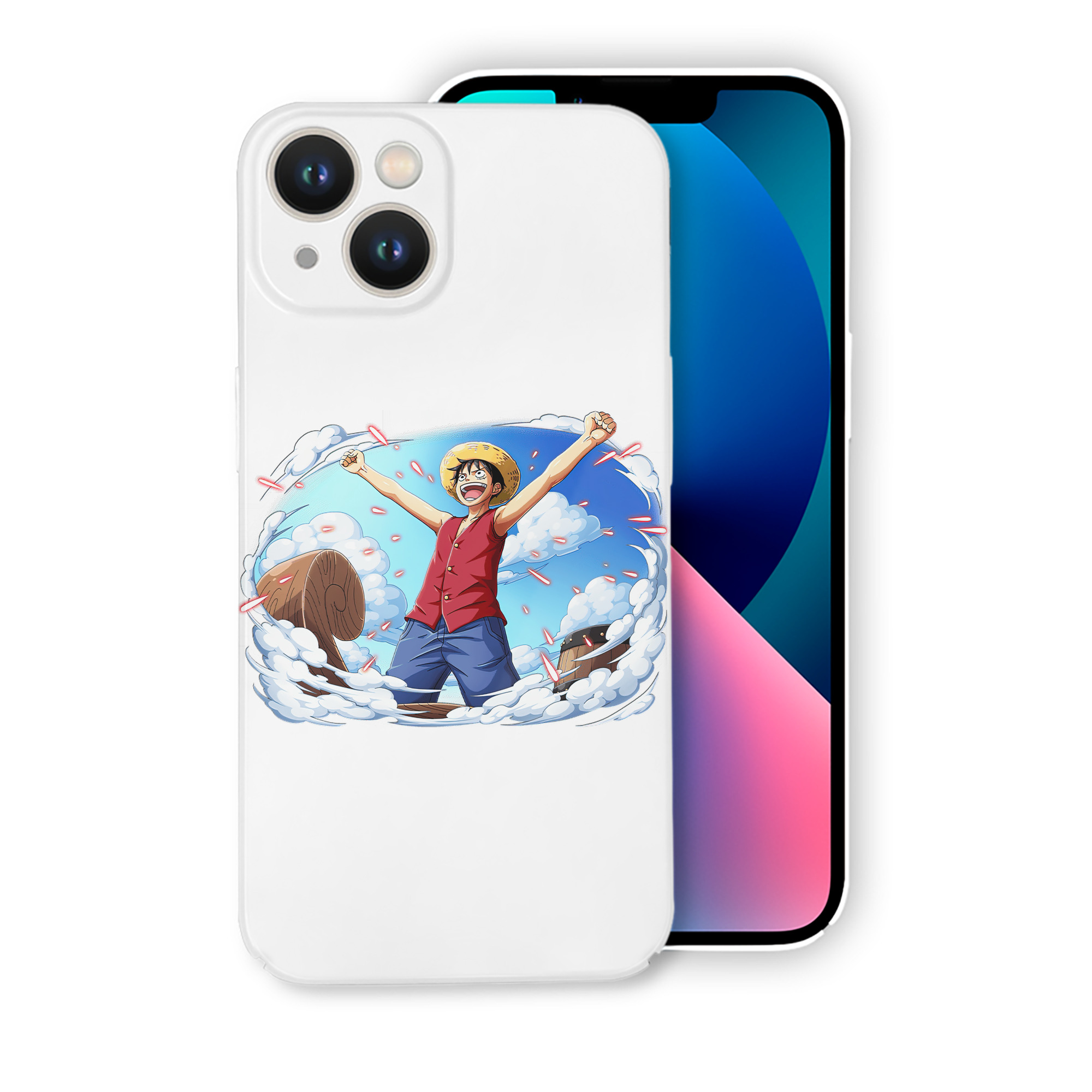 （画像用） ワンピース モンキー・D・ルフィ ONE PIECE Monkey D. Luffy 【iPhone 14シリーズ対応】ハードケース