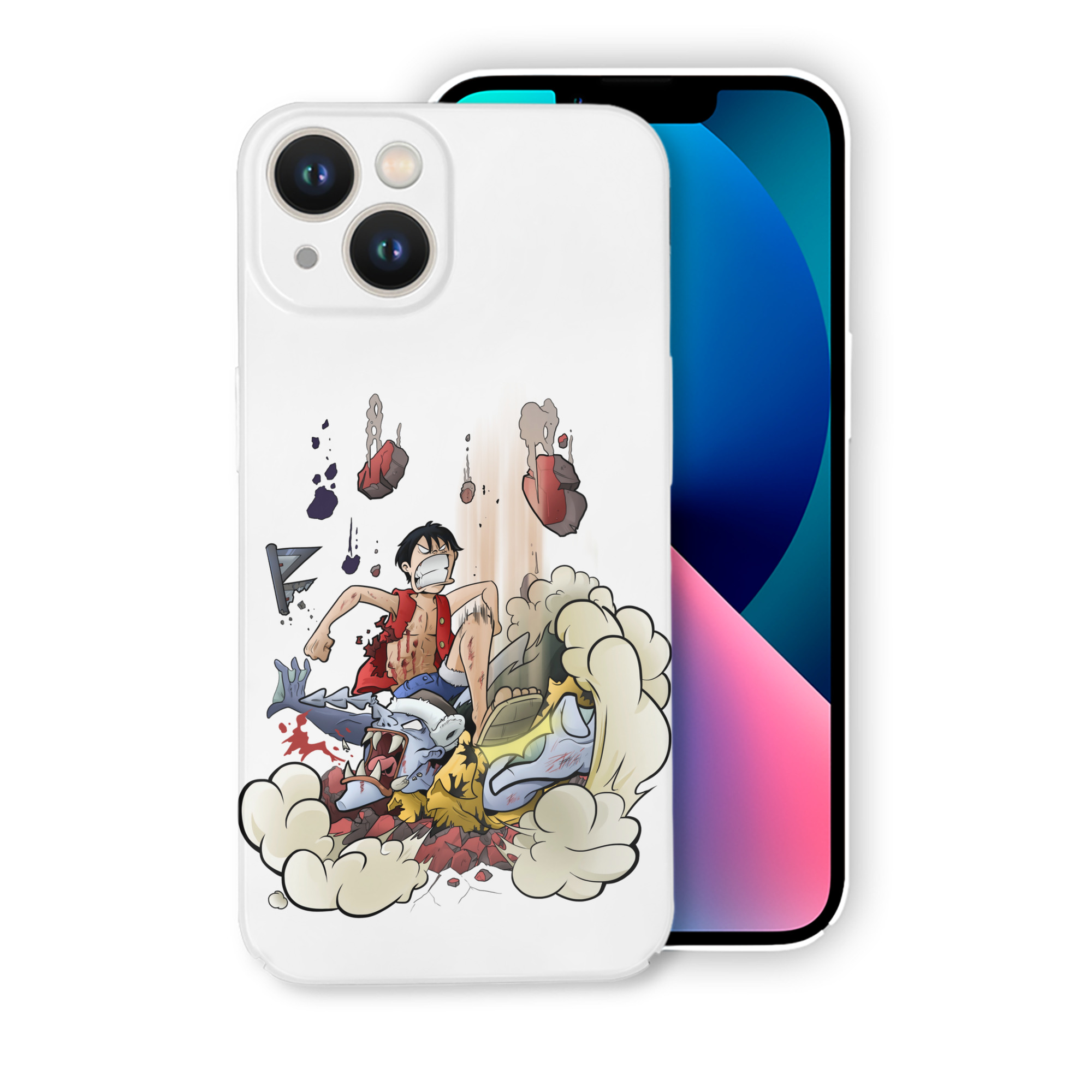 （画像用） ワンピース モンキー・D・ルフィ ONE PIECE Monkey D. Luffy 【iPhone 14シリーズ対応】ハードケース