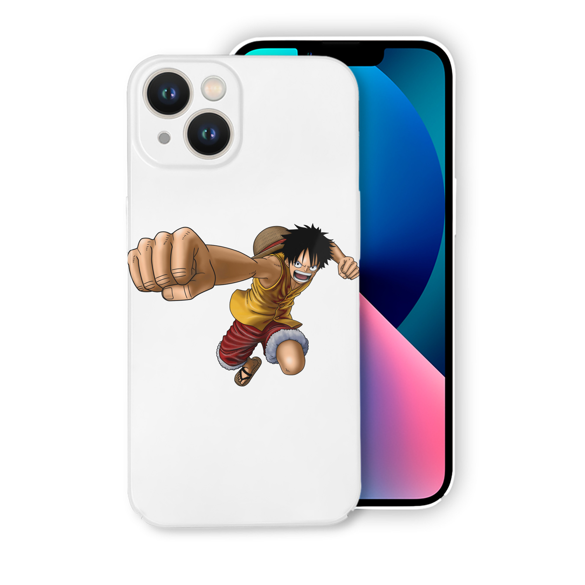 （画像用） ワンピース モンキー・D・ルフィ ONE PIECE Monkey D. Luffy 【iPhone 14シリーズ対応】ハードケース