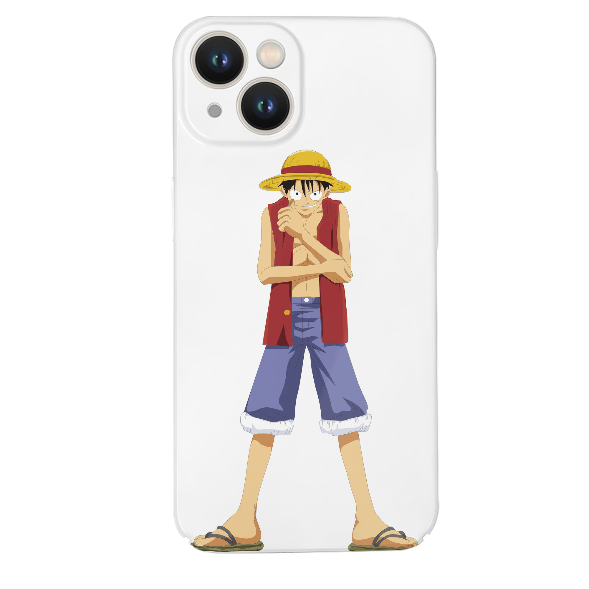 （画像用） ワンピース モンキー・D・ルフィ ONE PIECE Monkey D. Luffy 【iPhone 14シリーズ対応】ハードケース