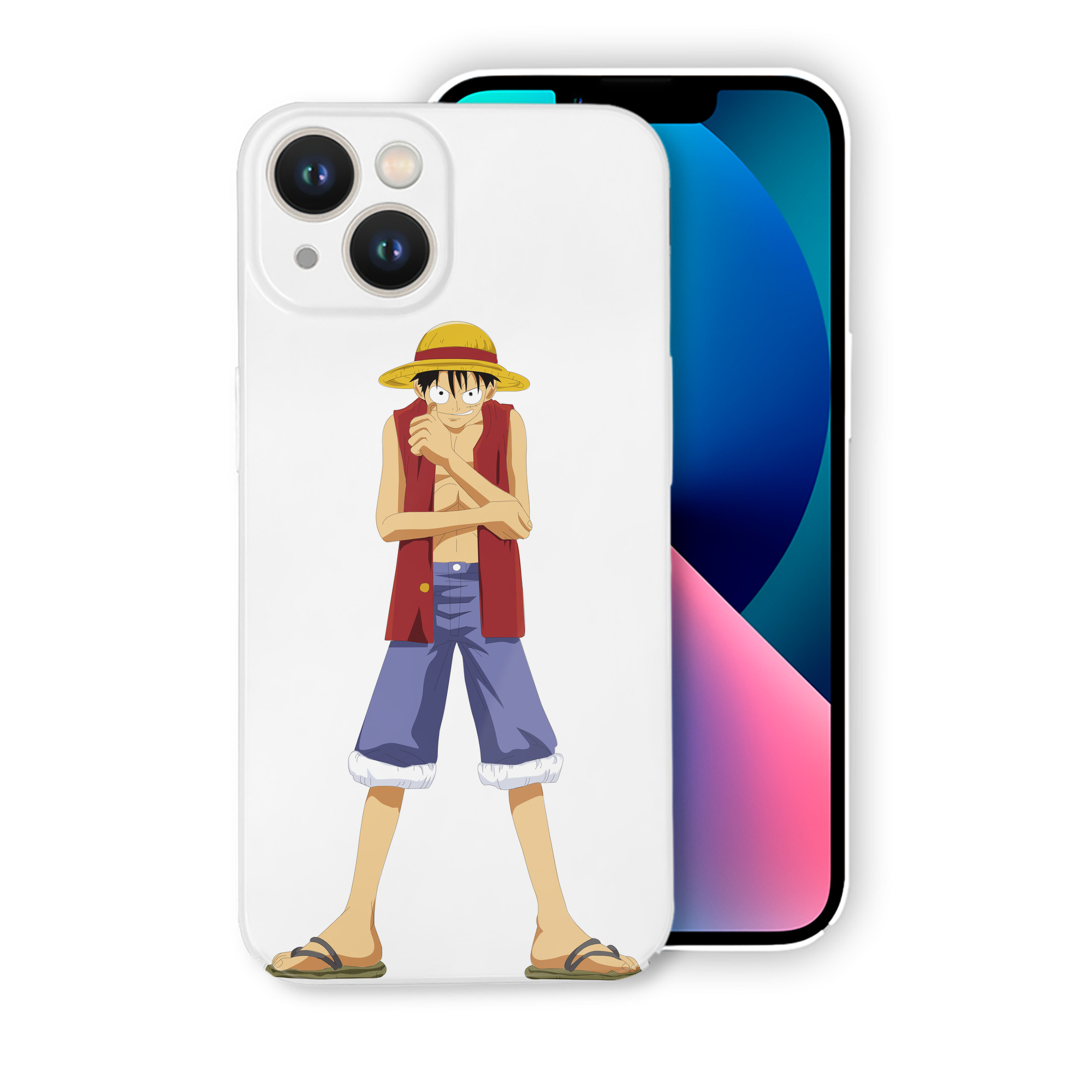 （画像用） ワンピース モンキー・D・ルフィ ONE PIECE Monkey D. Luffy 【iPhone 14シリーズ対応】ハードケース