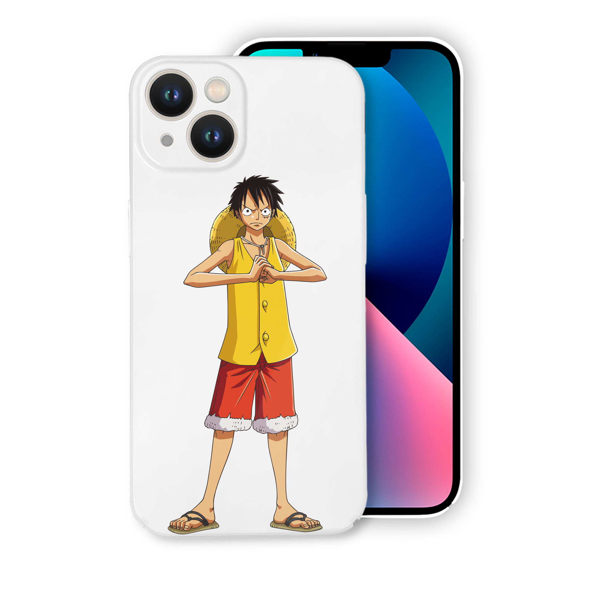 （画像用） ワンピース モンキー・D・ルフィ ONE PIECE Monkey D. Luffy 【iPhone 14シリーズ対応】ハードケース