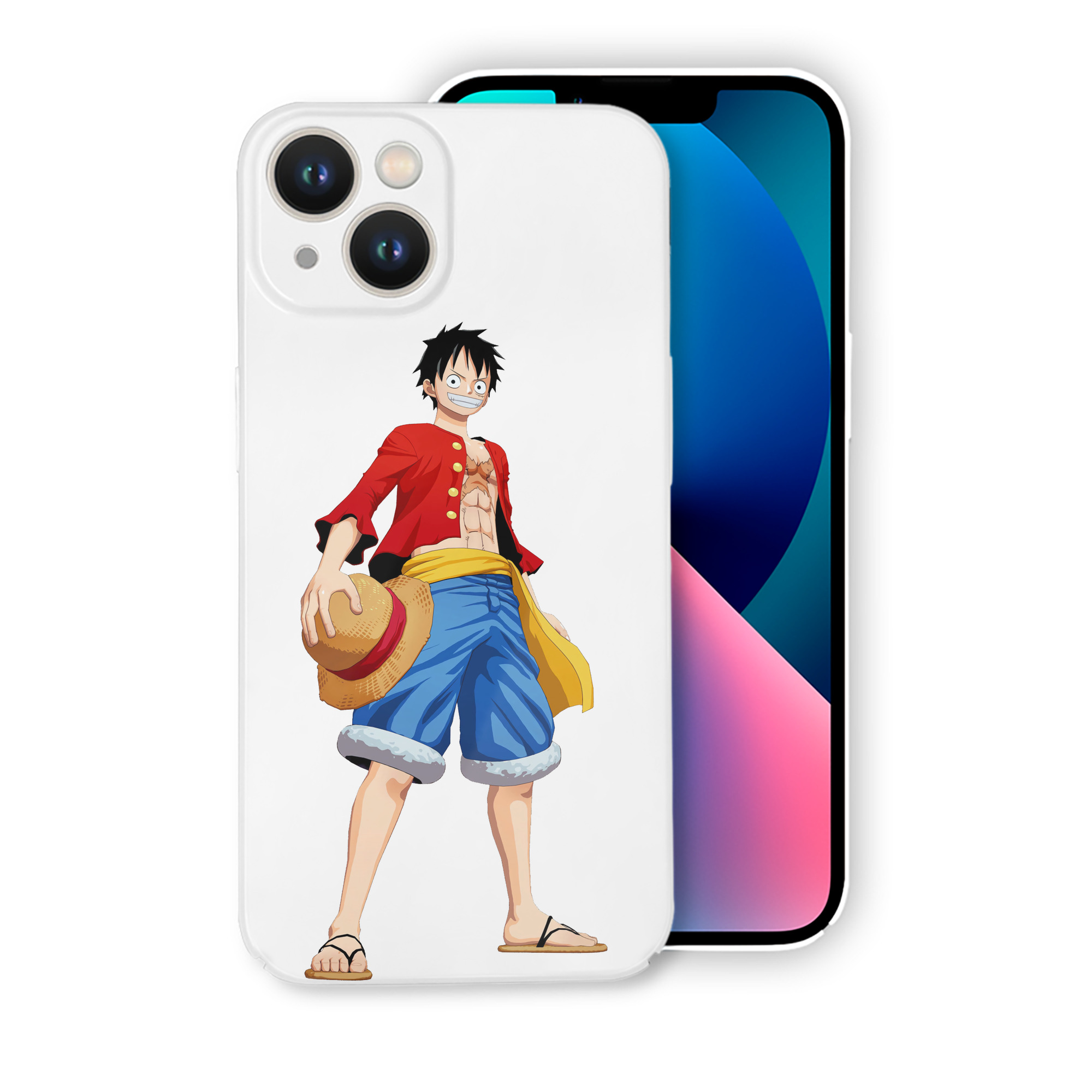 （画像用） ワンピース モンキー・D・ルフィ ONE PIECE Monkey D. Luffy 【iPhone 14シリーズ対応】ハードケース