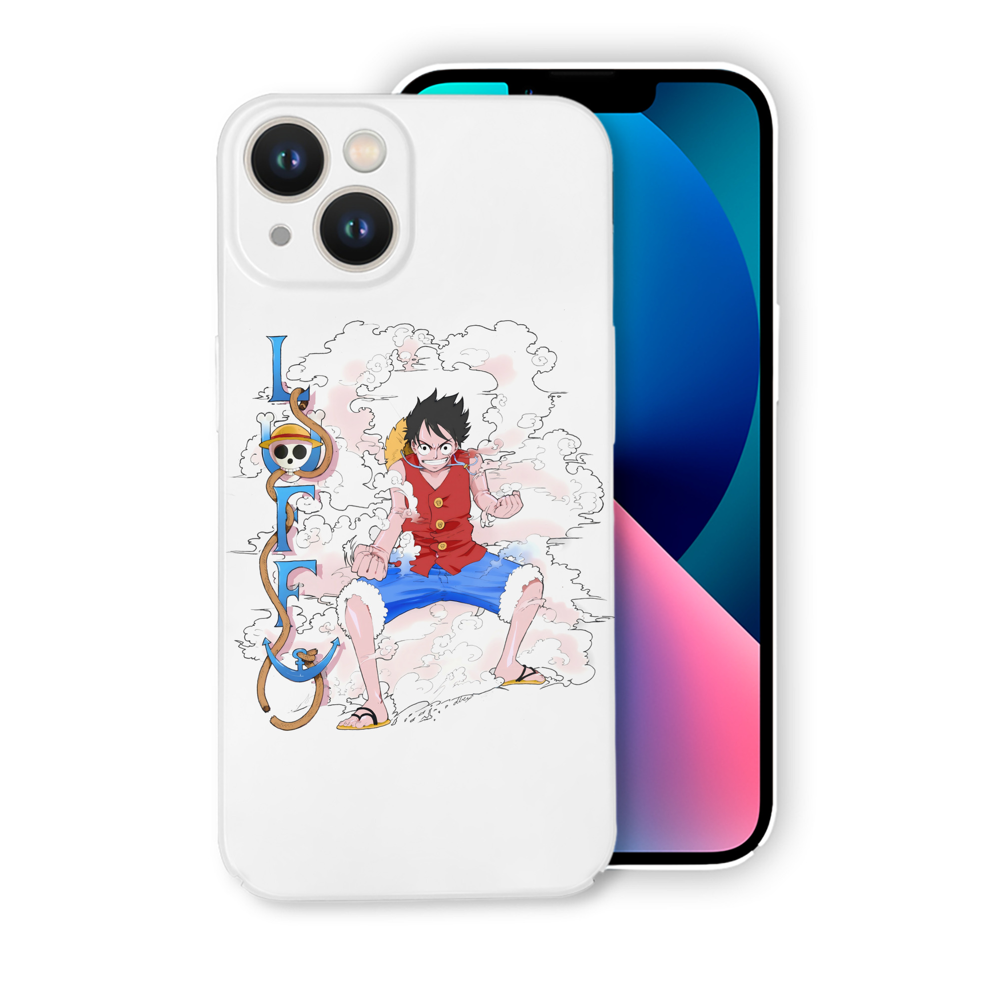 （画像用） ワンピース モンキー・D・ルフィ ONE PIECE Monkey D. Luffy 【iPhone 14シリーズ対応】ハードケース
