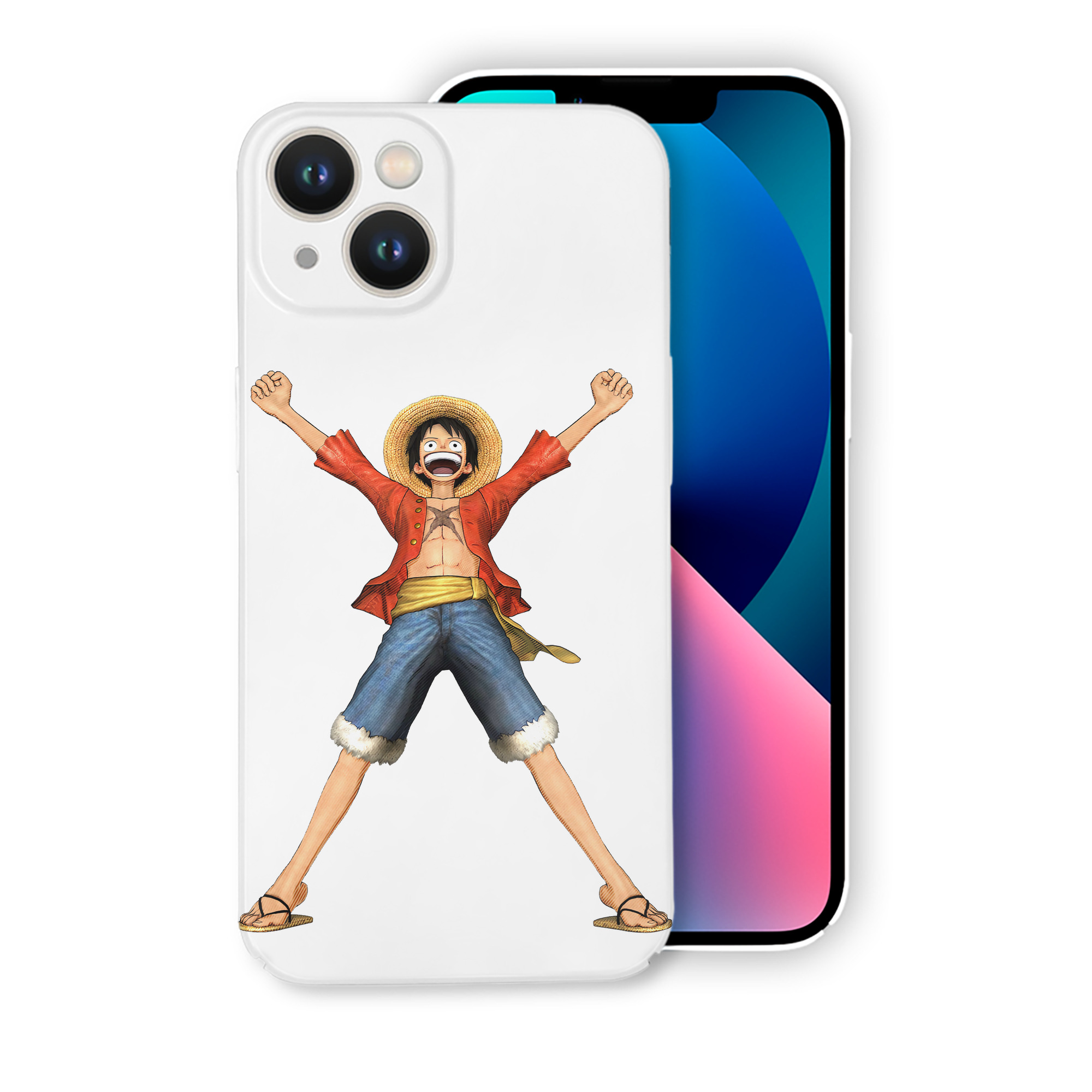 （画像用） ワンピース モンキー・D・ルフィ ONE PIECE Monkey D. Luffy 【iPhone 14シリーズ対応】ハードケース