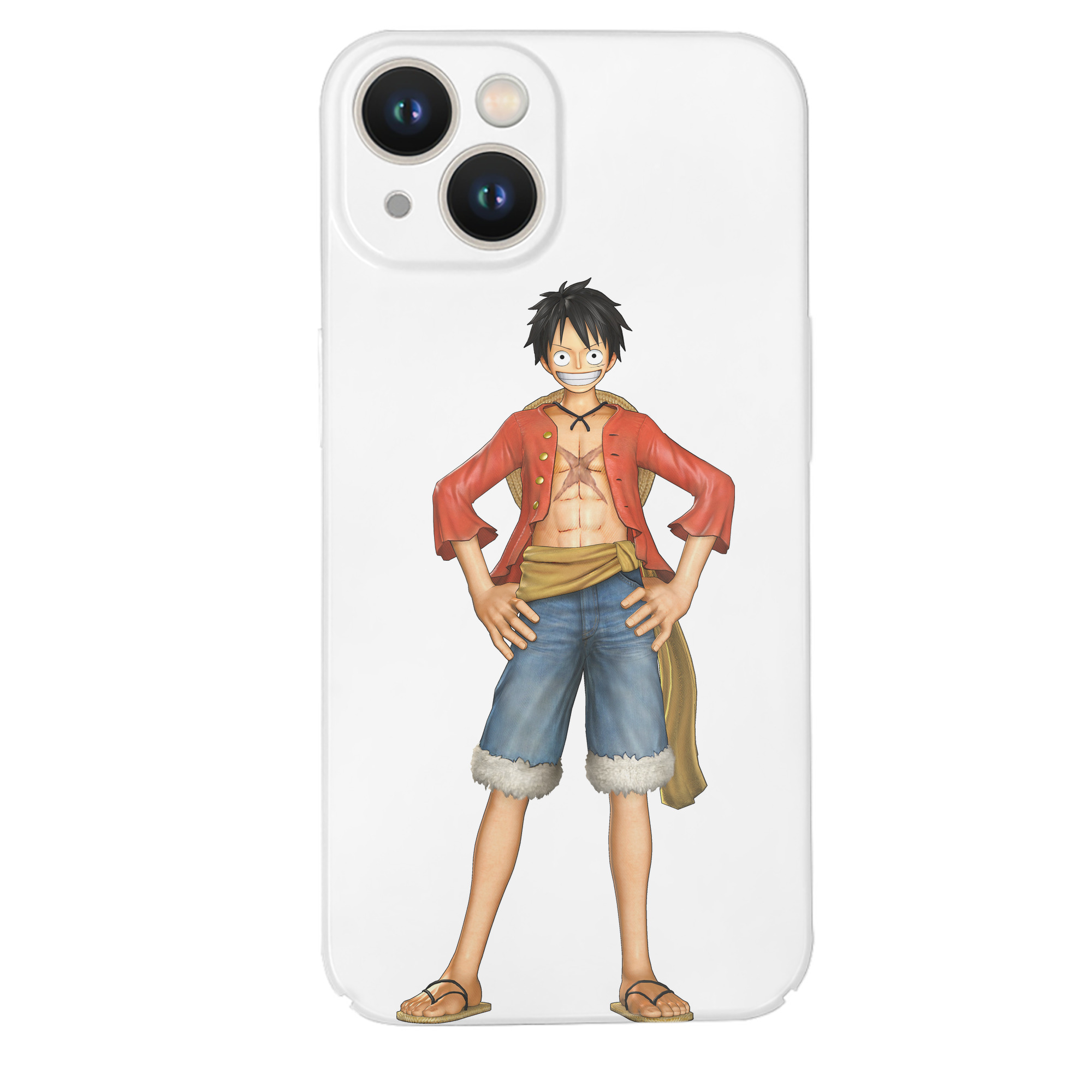 （画像用） ワンピース モンキー・D・ルフィ ONE PIECE Monkey D. Luffy 【iPhone 14シリーズ対応】ハードケース
