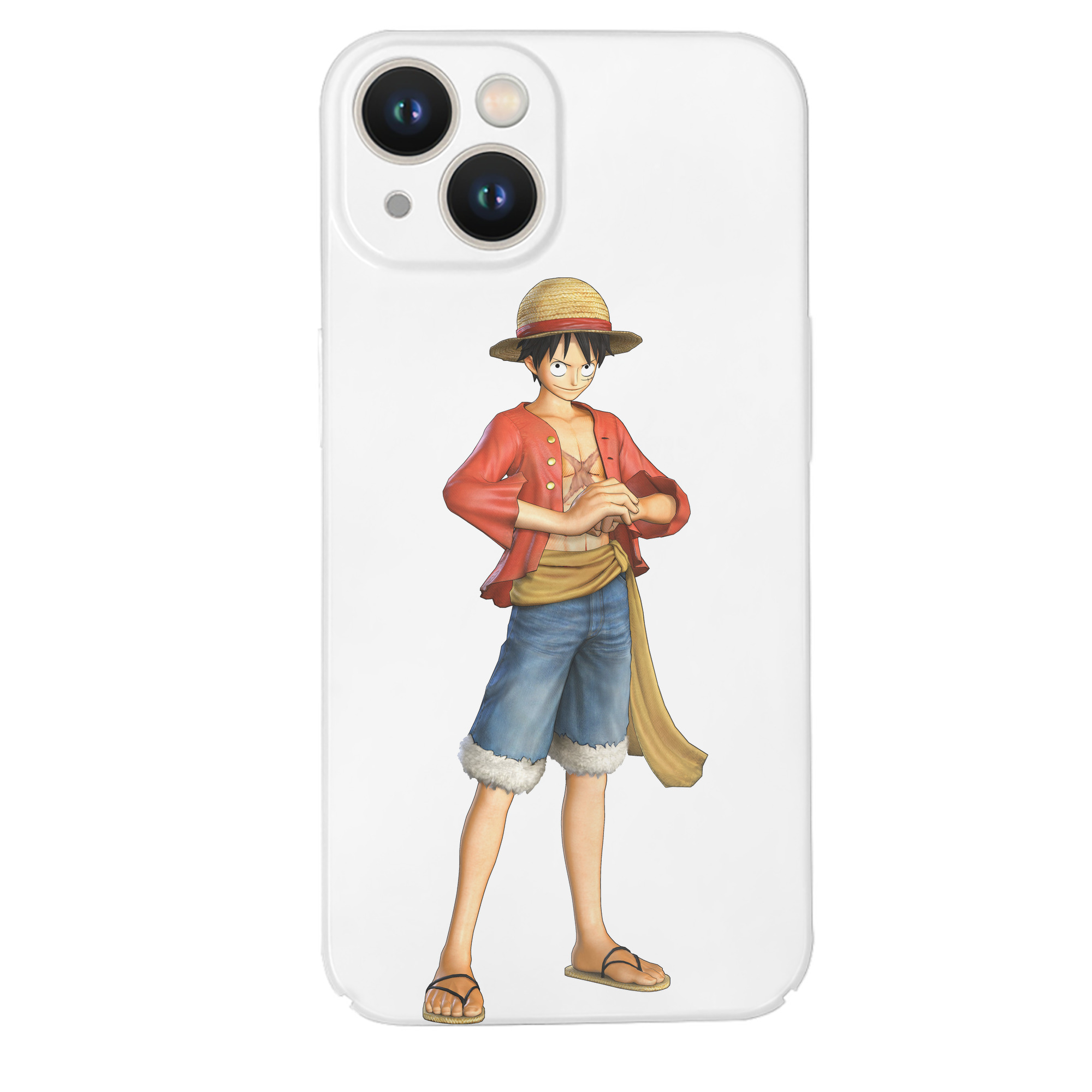 （画像用） ワンピース モンキー・D・ルフィ ONE PIECE Monkey D. Luffy 【iPhone 14シリーズ対応】ハードケース