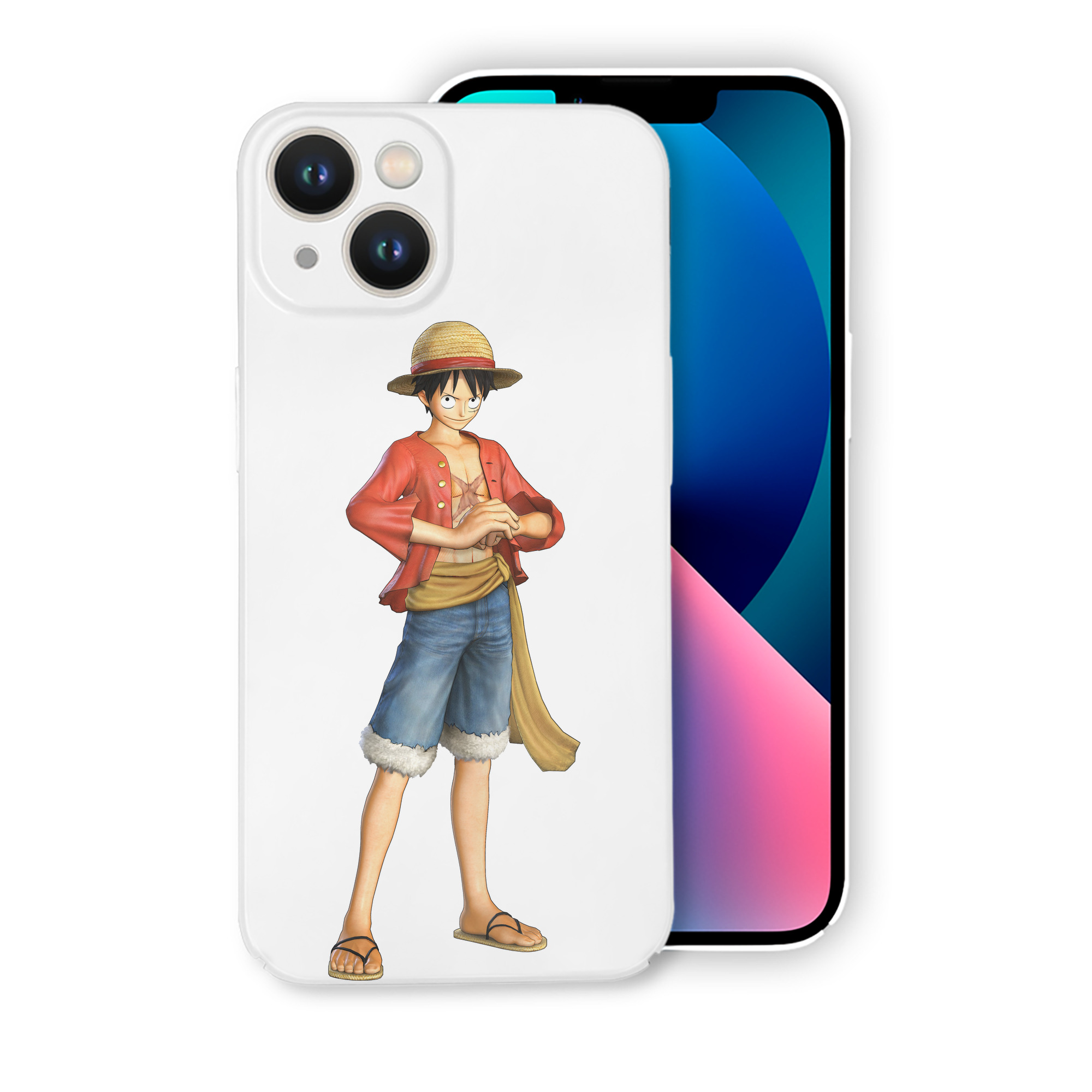 （画像用） ワンピース モンキー・D・ルフィ ONE PIECE Monkey D. Luffy 【iPhone 14シリーズ対応】ハードケース