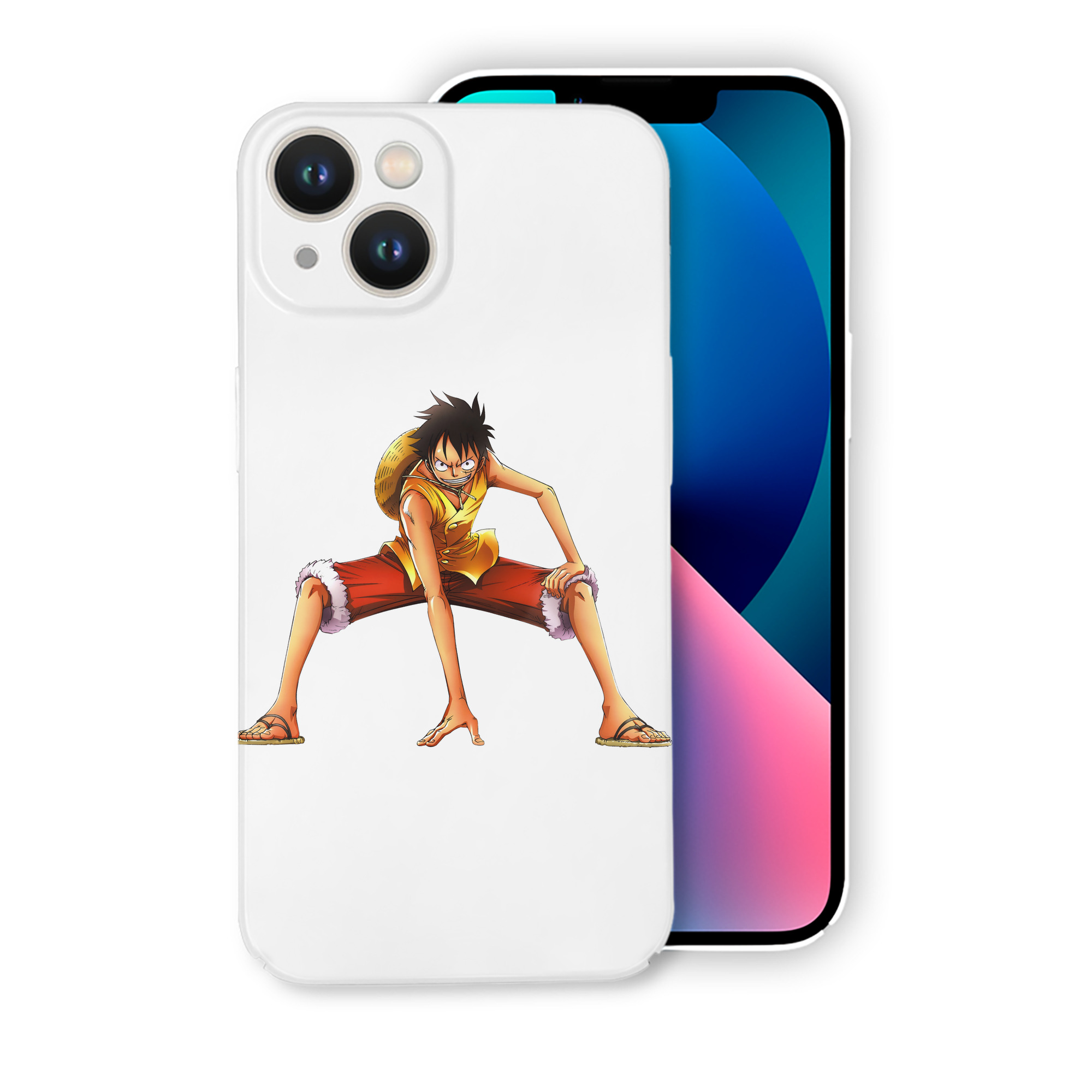 （画像用） ワンピース モンキー・D・ルフィ ONE PIECE Monkey D. Luffy 【iPhone 14シリーズ対応】ハードケース