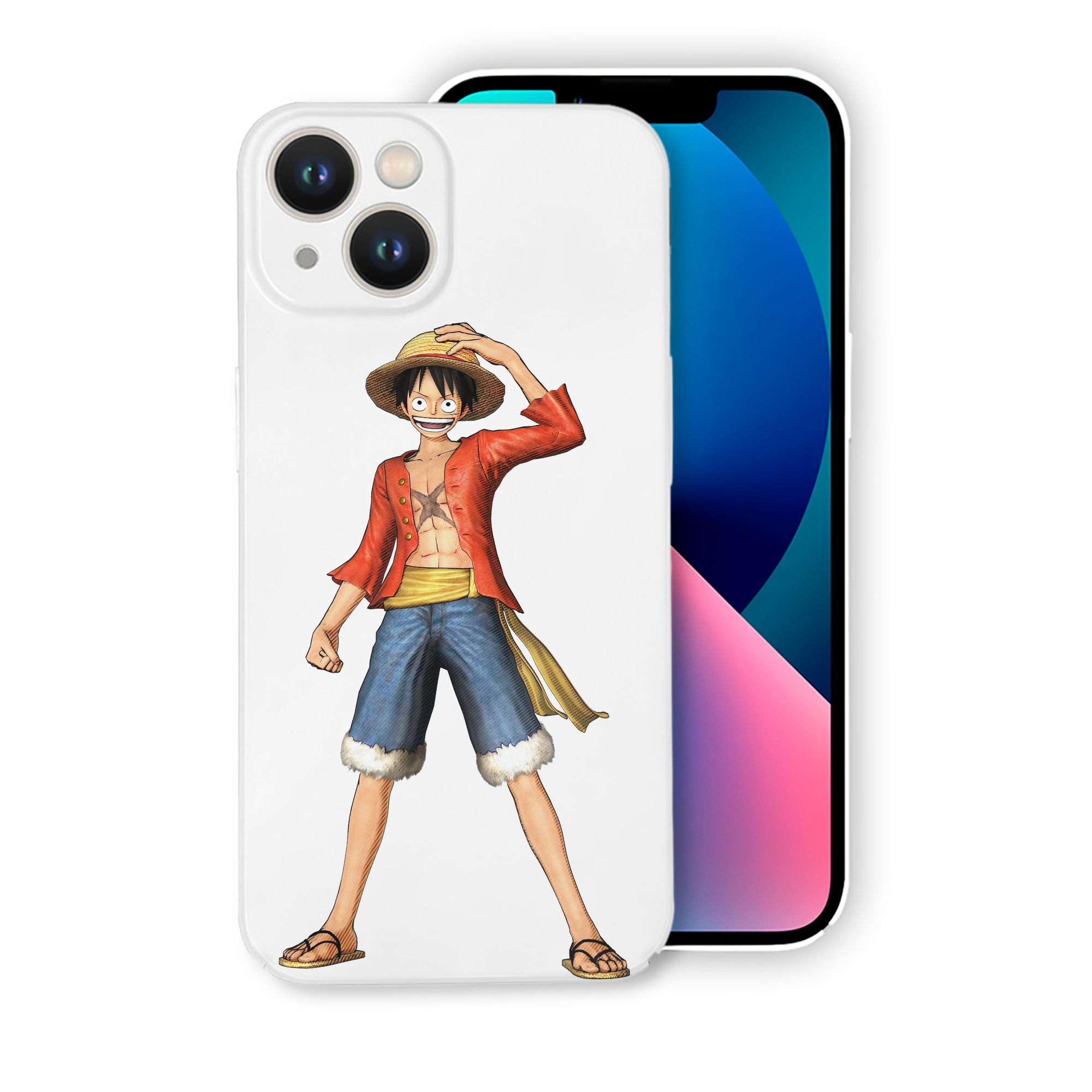 （画像用） ワンピース モンキー・D・ルフィ ONE PIECE Monkey D. Luffy 【iPhone 14シリーズ対応】ハードケース
