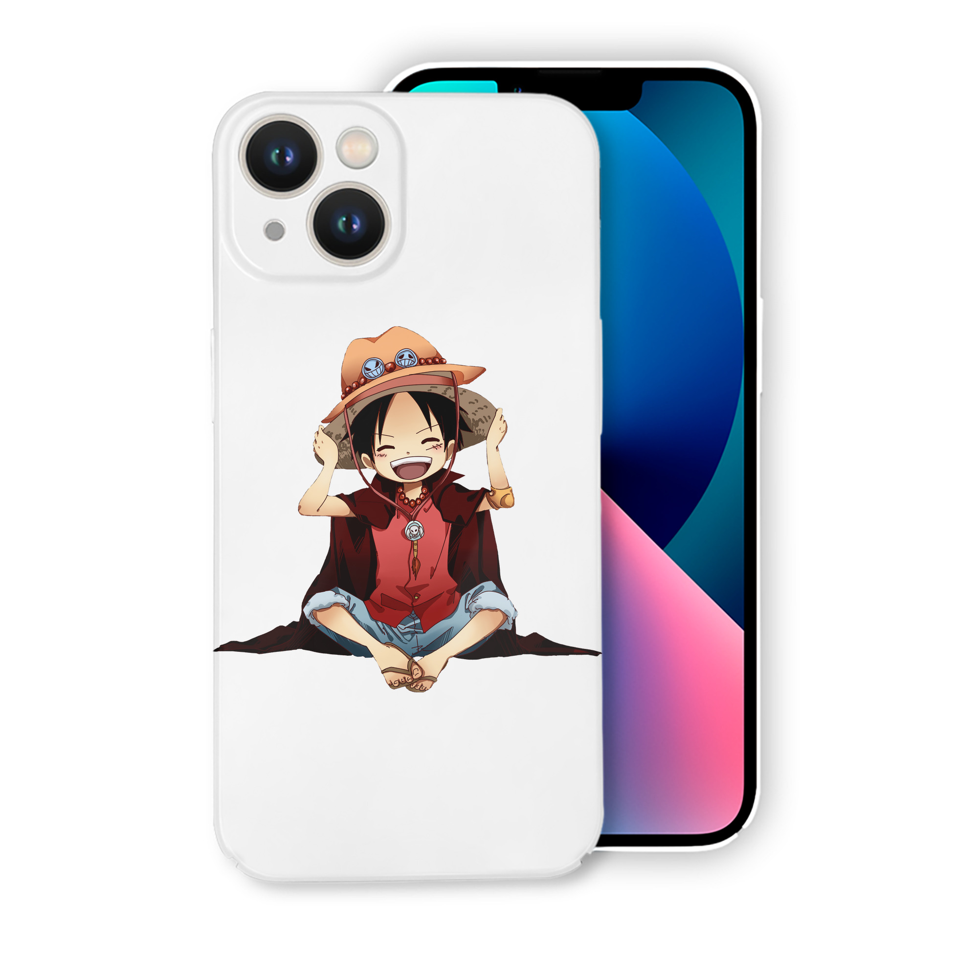 （画像用） ワンピース モンキー・D・ルフィ ONE PIECE Monkey D. Luffy 【iPhone 14シリーズ対応】ハードケース