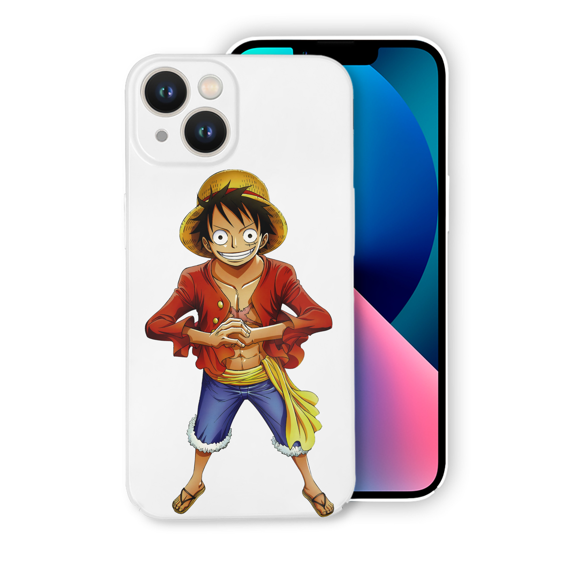 （画像用） ワンピース モンキー・D・ルフィ ONE PIECE Monkey D. Luffy 【iPhone 14シリーズ対応】ハードケース