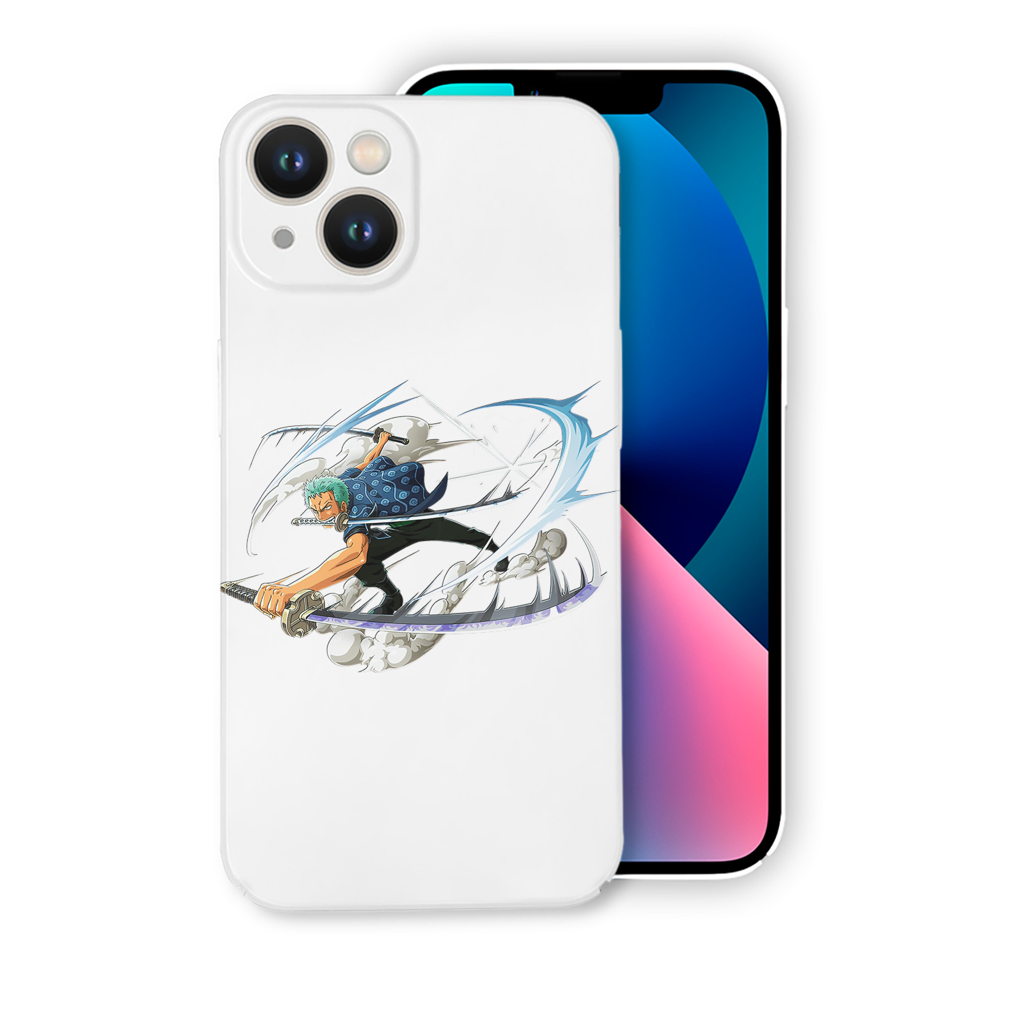 （画像用） ワンピース ロロノア・ゾロ ONE PIECE Roronoa Zoro 【iPhone 14シリーズ対応】ハードケース
