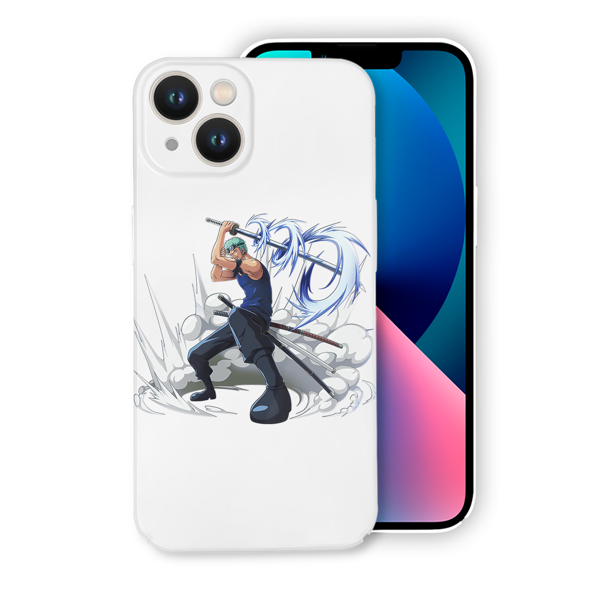 （画像用） ワンピース ロロノア・ゾロ ONE PIECE Roronoa Zoro 【iPhone 14シリーズ対応】ハードケース